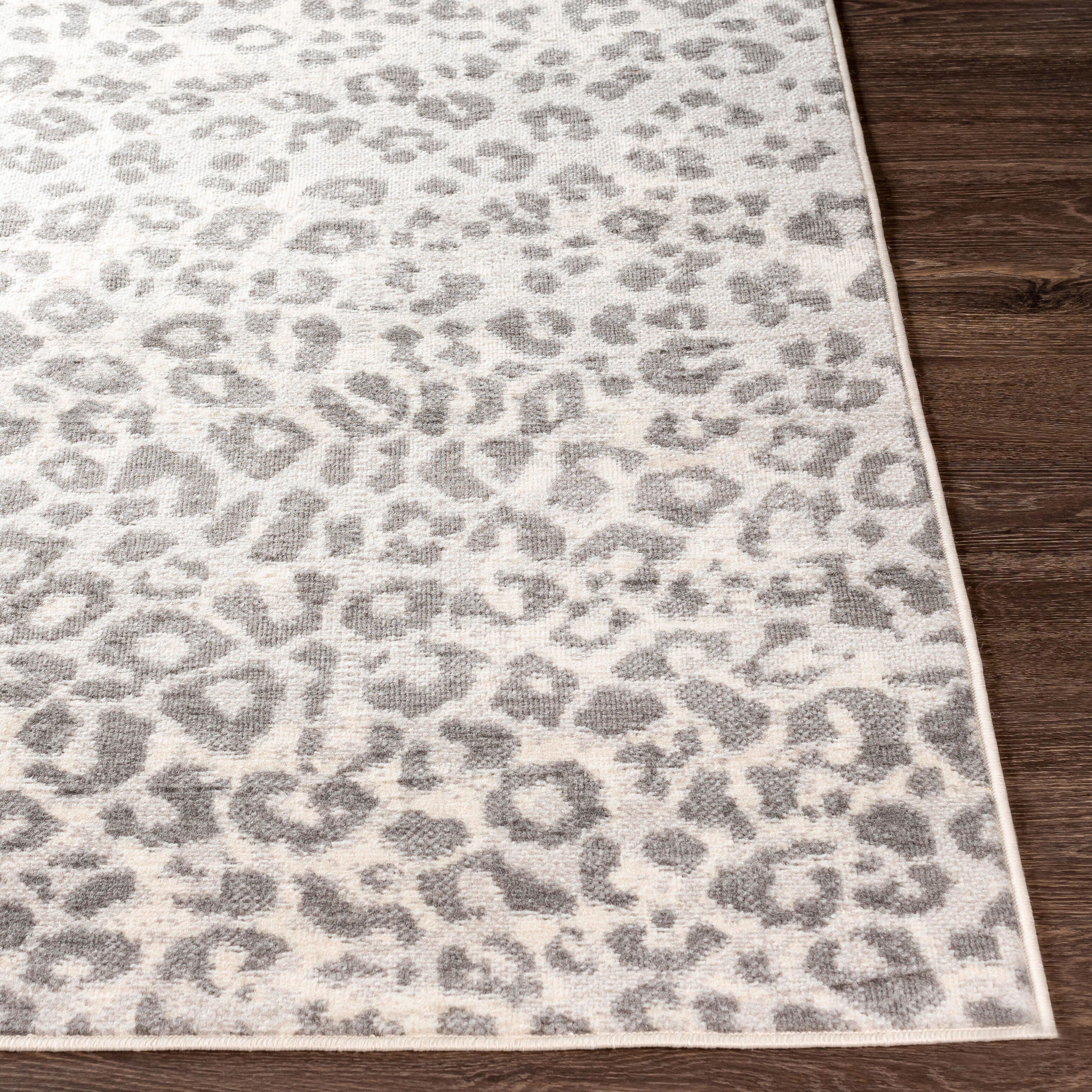 Surya Pisa Modern Area Rug, Light Gray, large
