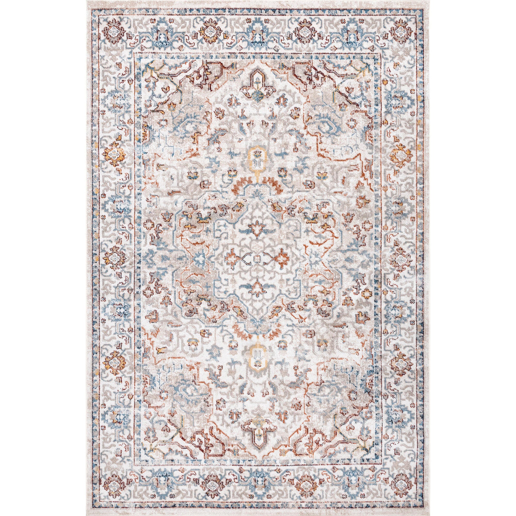 nuLOOM Cady 5' x 8' Area Rug, Beige, large