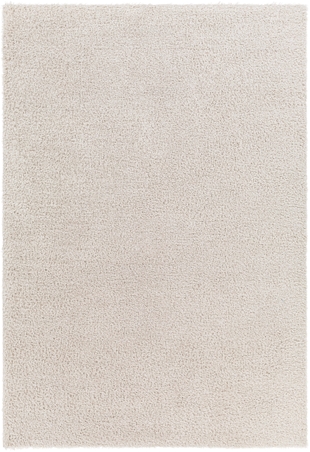 Surya Cloudy Shag 5'3" x 7' Solid Color Area Rug, Light Gray, large