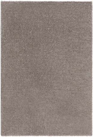 Surya Cloudy Shag 5'3" x 7' Solid Color Area Rug, Dark Gray, large
