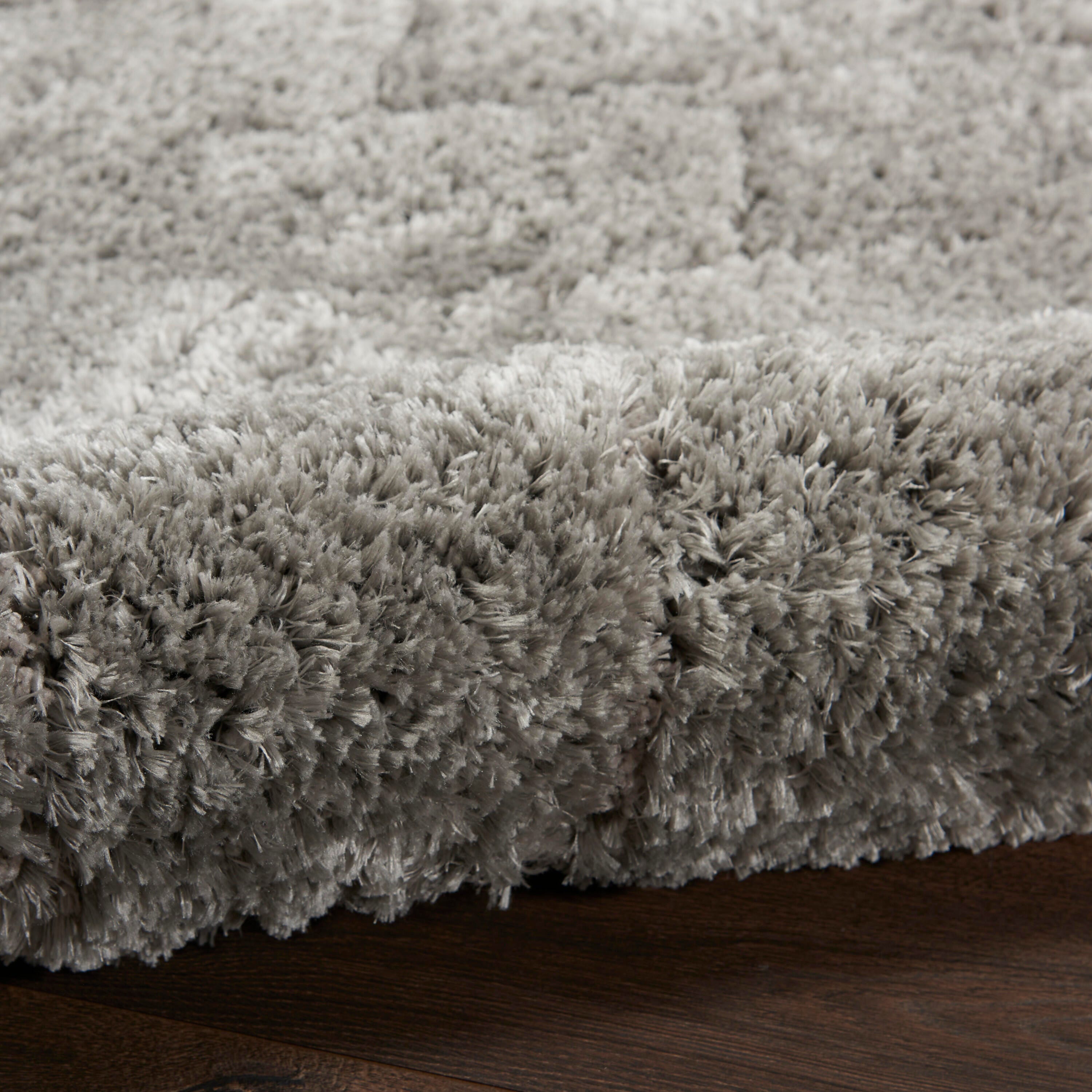 Nourison Nourison Dreamy Shag 4' x 6' Grey Shag Indoor Rug, Gray, large