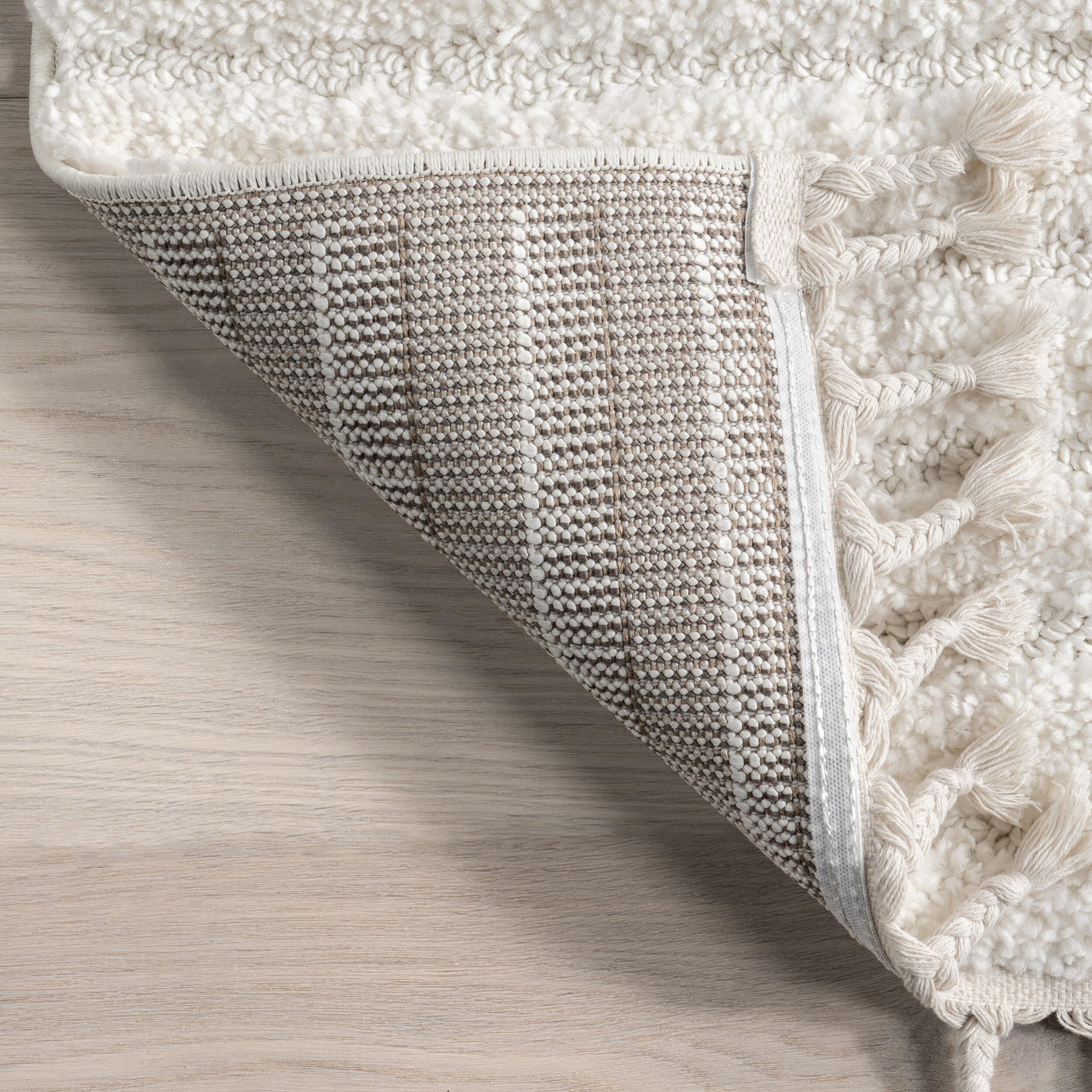 nuLOOM Risette 7' x 9' Area Rug, Ivory, large