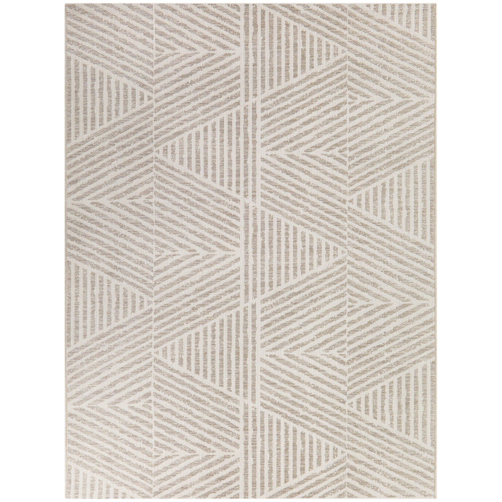 Balta Rugs Darcy 5' 3" x 7' Area Rug, Taupe, large