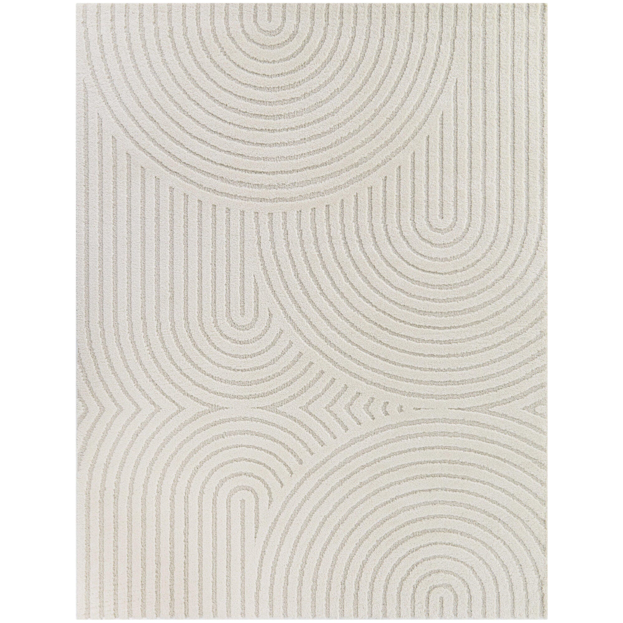 Balta Rugs Caserio 7' 10" x 10' Area Rug, Ivory, large