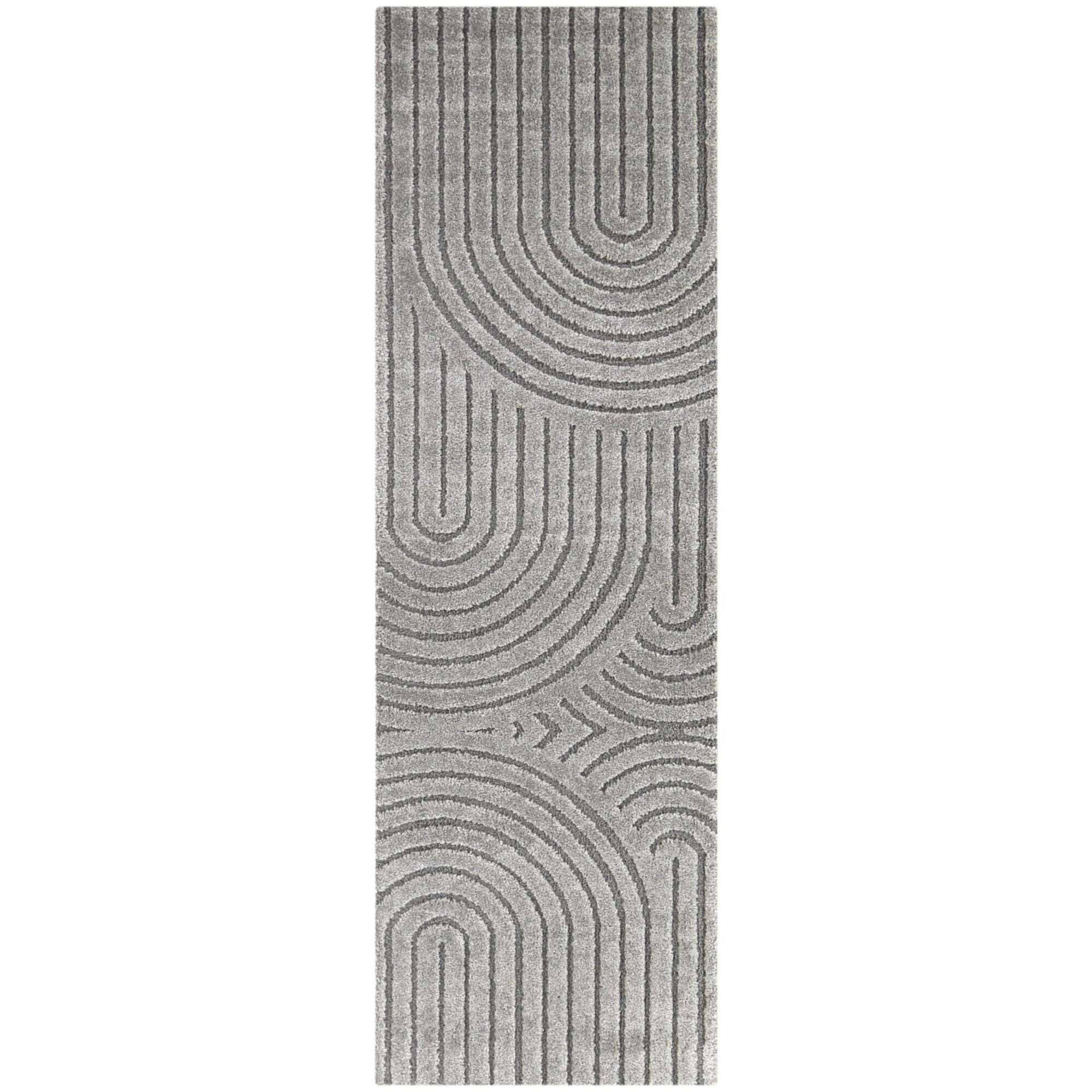 Balta Rugs Caserio 2' 2" x 7' Runner Rug, Gray, large
