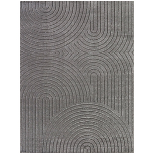 Balta Rugs Caserio 4' 4" x 6' Area Rug, Gray, large