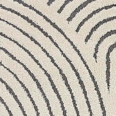 Balta Rugs Caserio 6' 7" x 9' Area Rug, Cream/Gray, large