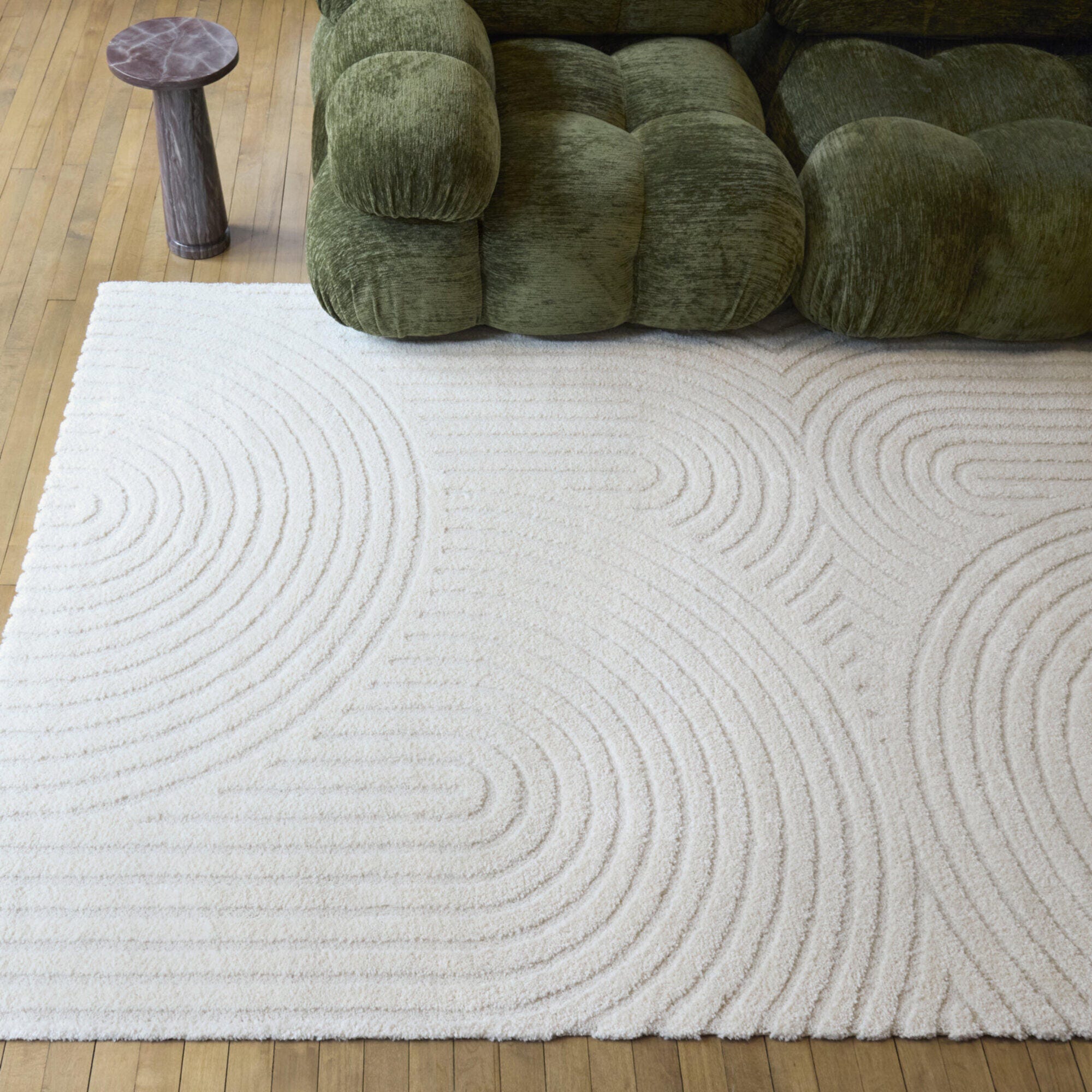Balta Rugs Caserio 8' 9" x 12' Area Rug, Ivory, large