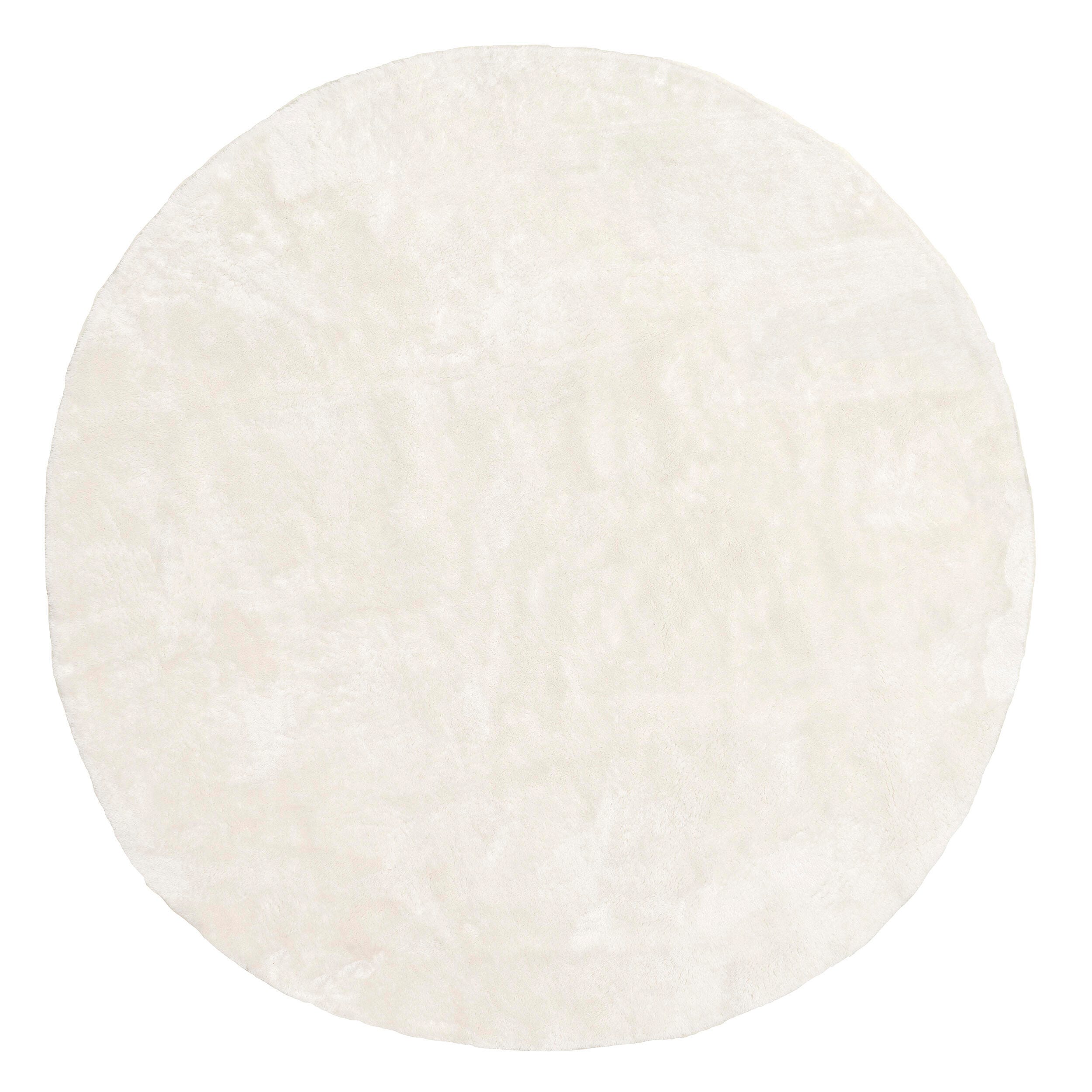 nuLOOM Loni Solid Machine Washable Shag Area Rug, White, large