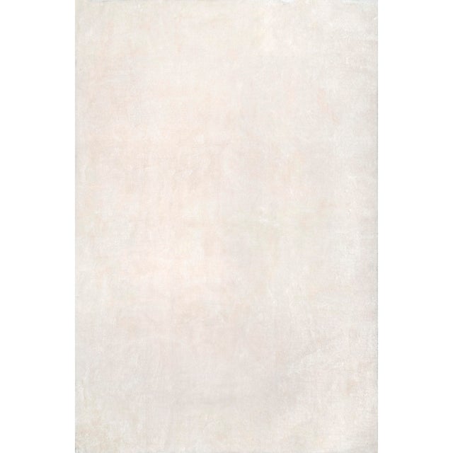 nuLOOM Loni Solid Machine Washable Shag Area Rug