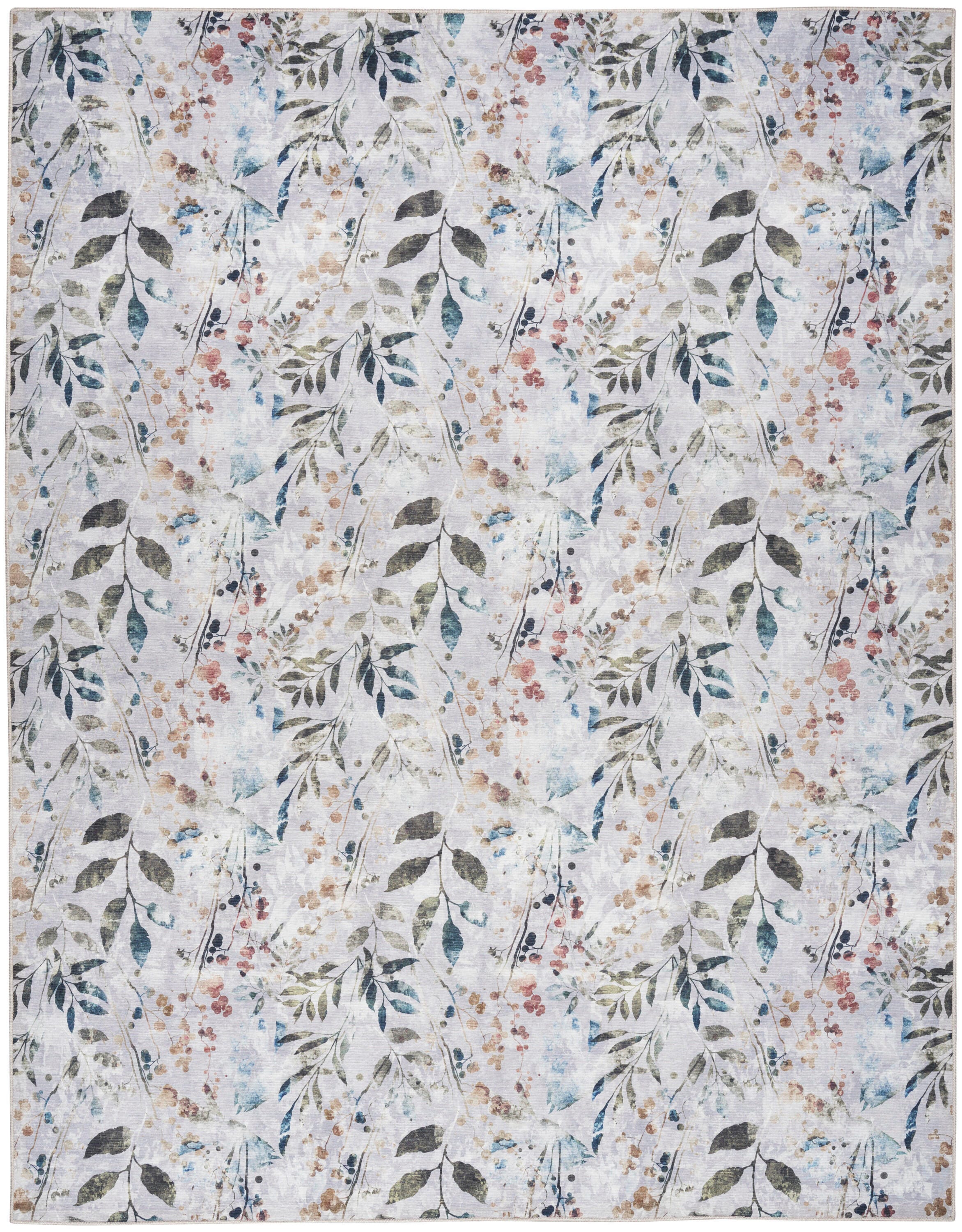 Nourison Home Elegant Washables Rug, Gray Multi, large
