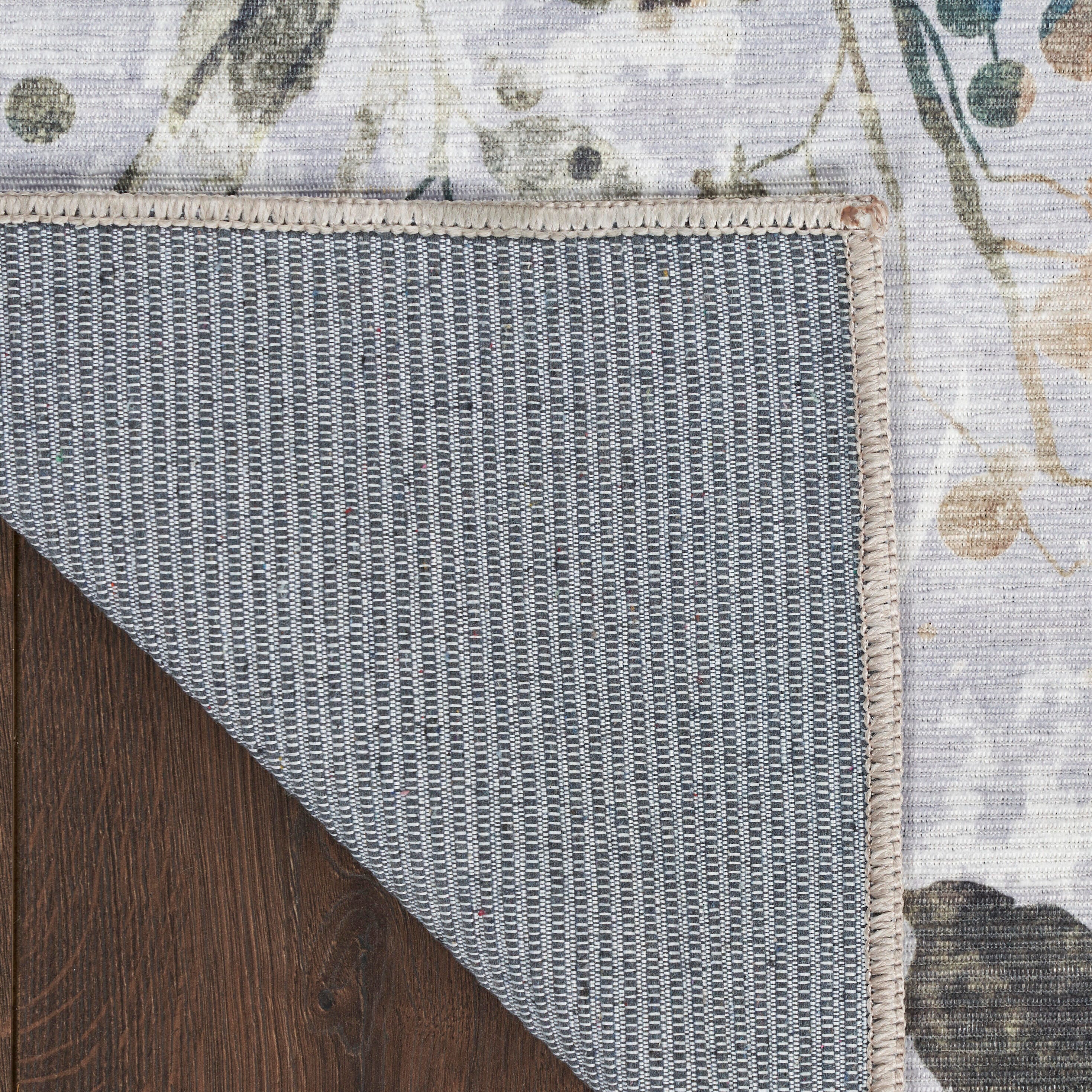 Nourison Home Elegant Washables Rug, Gray Multi, large