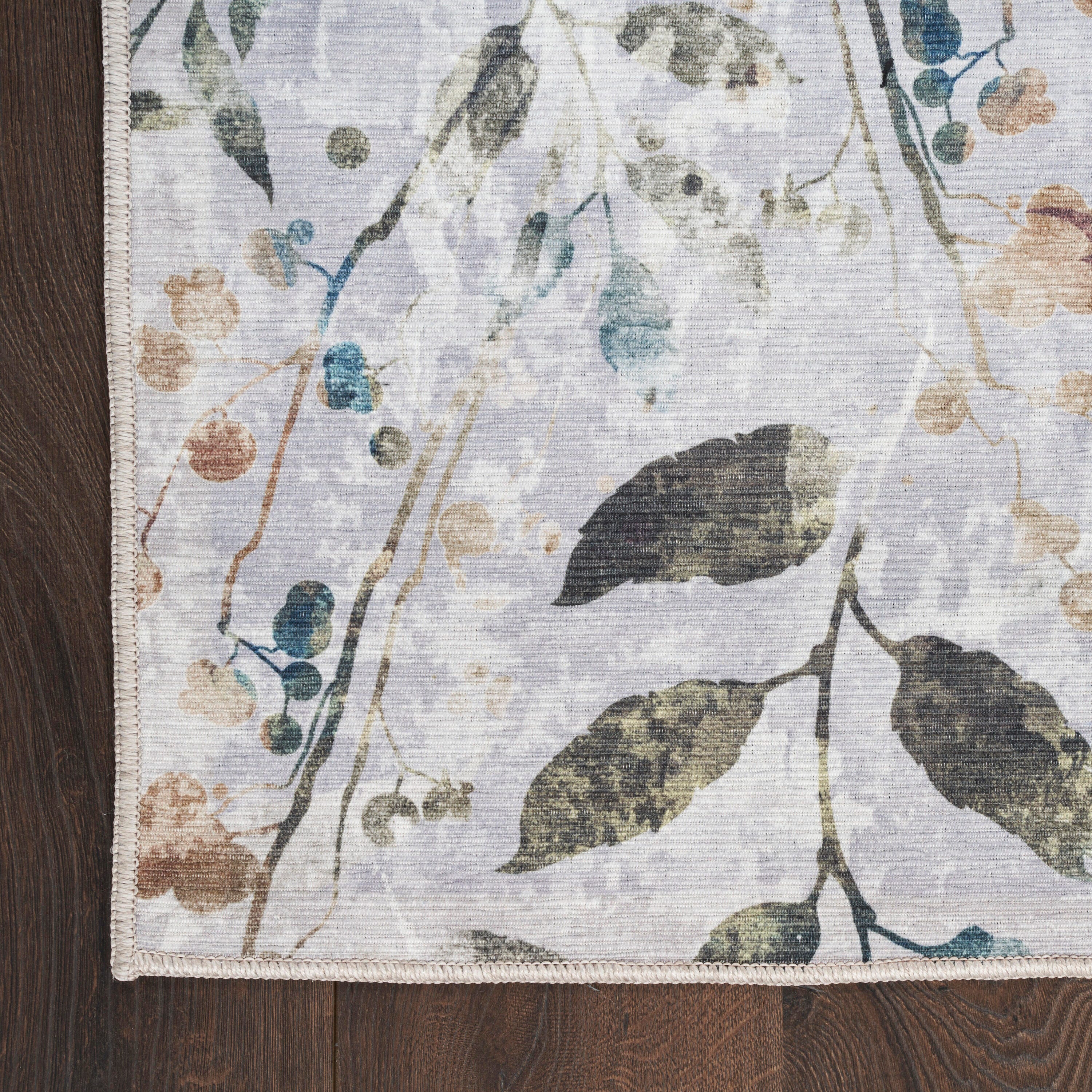 Nourison Home Elegant Washables Rug, Gray Multi, large