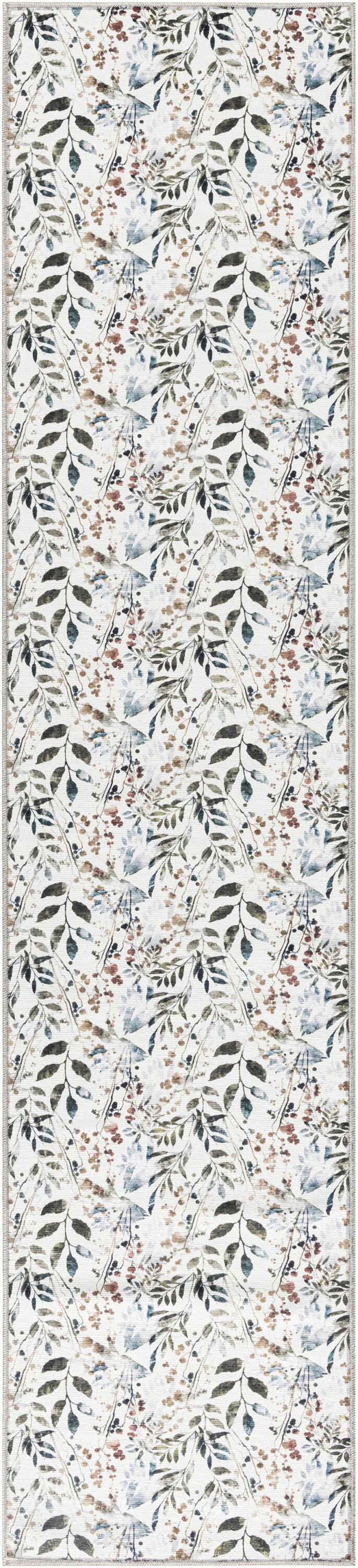 Nourison Home Machine Washable Series Rug, Ivory Multi, large
