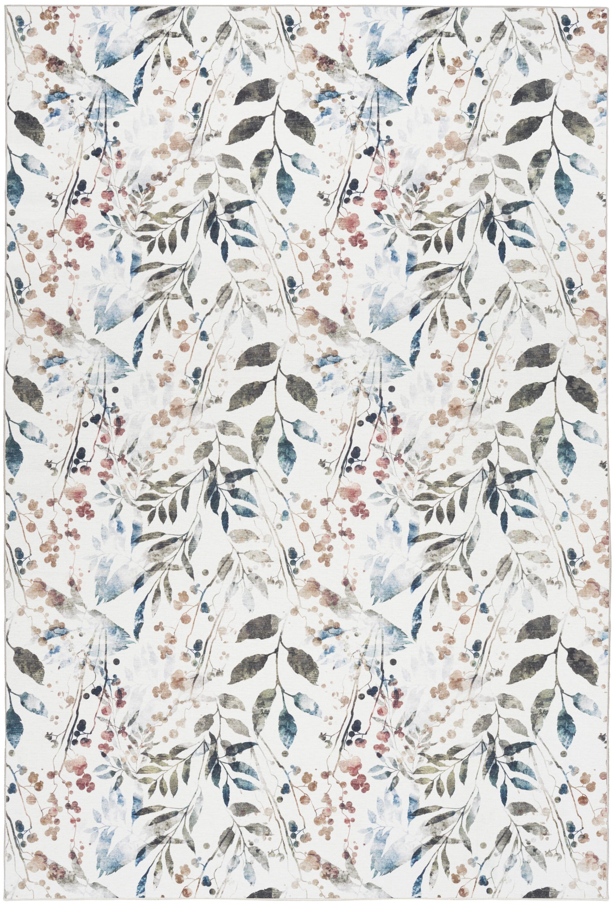 Nourison Home Machine Washable Series Rug, Ivory Multi, large