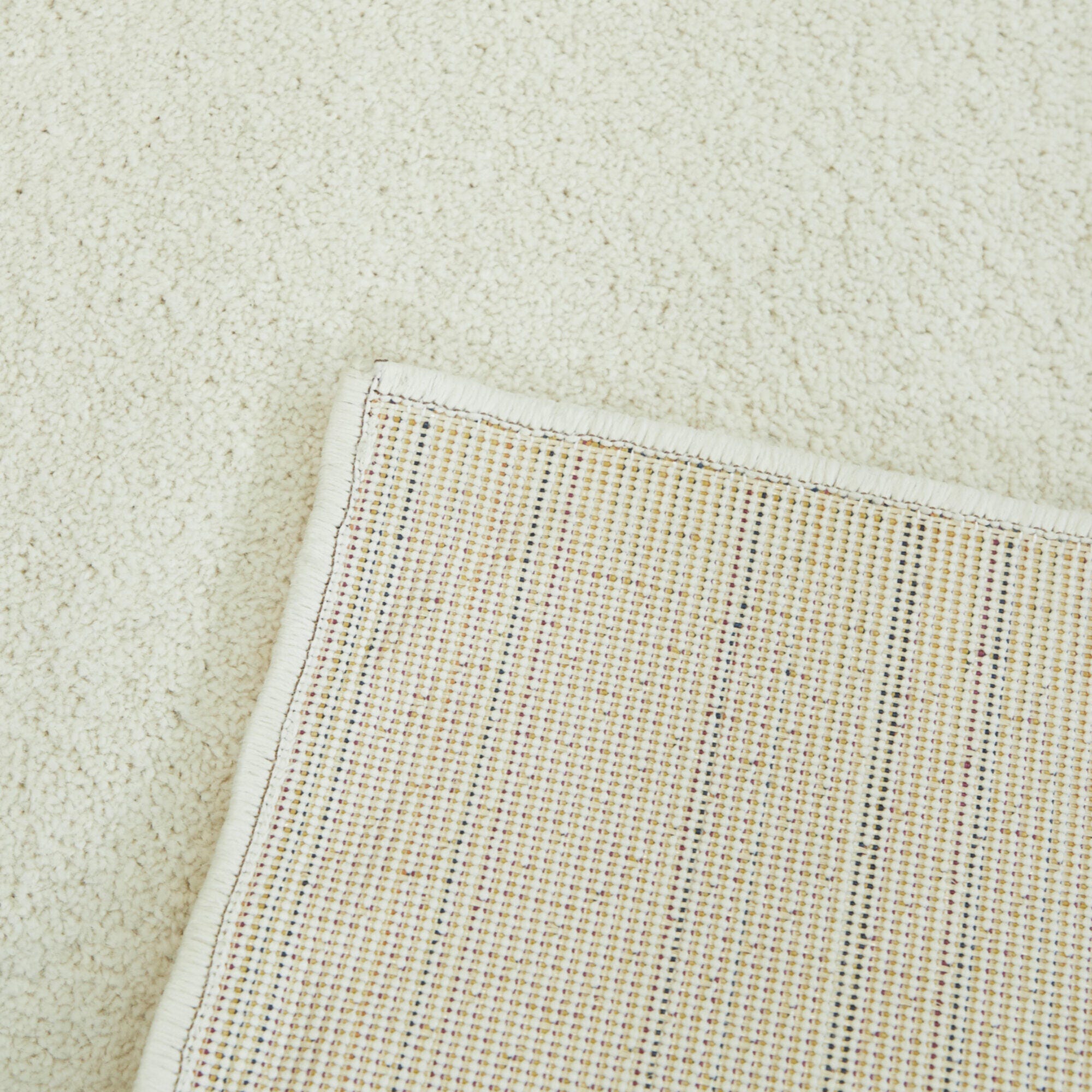 Sullivans Caroline Kids Rainbow 3' 11" x 5' 7" Area Rug, Cream, large