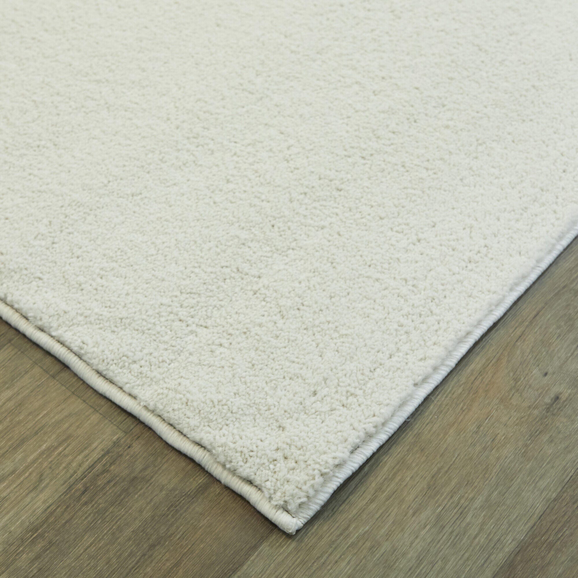 Sullivans Caroline Kids Rainbow 3' 11" x 5' 7" Area Rug, Cream, large