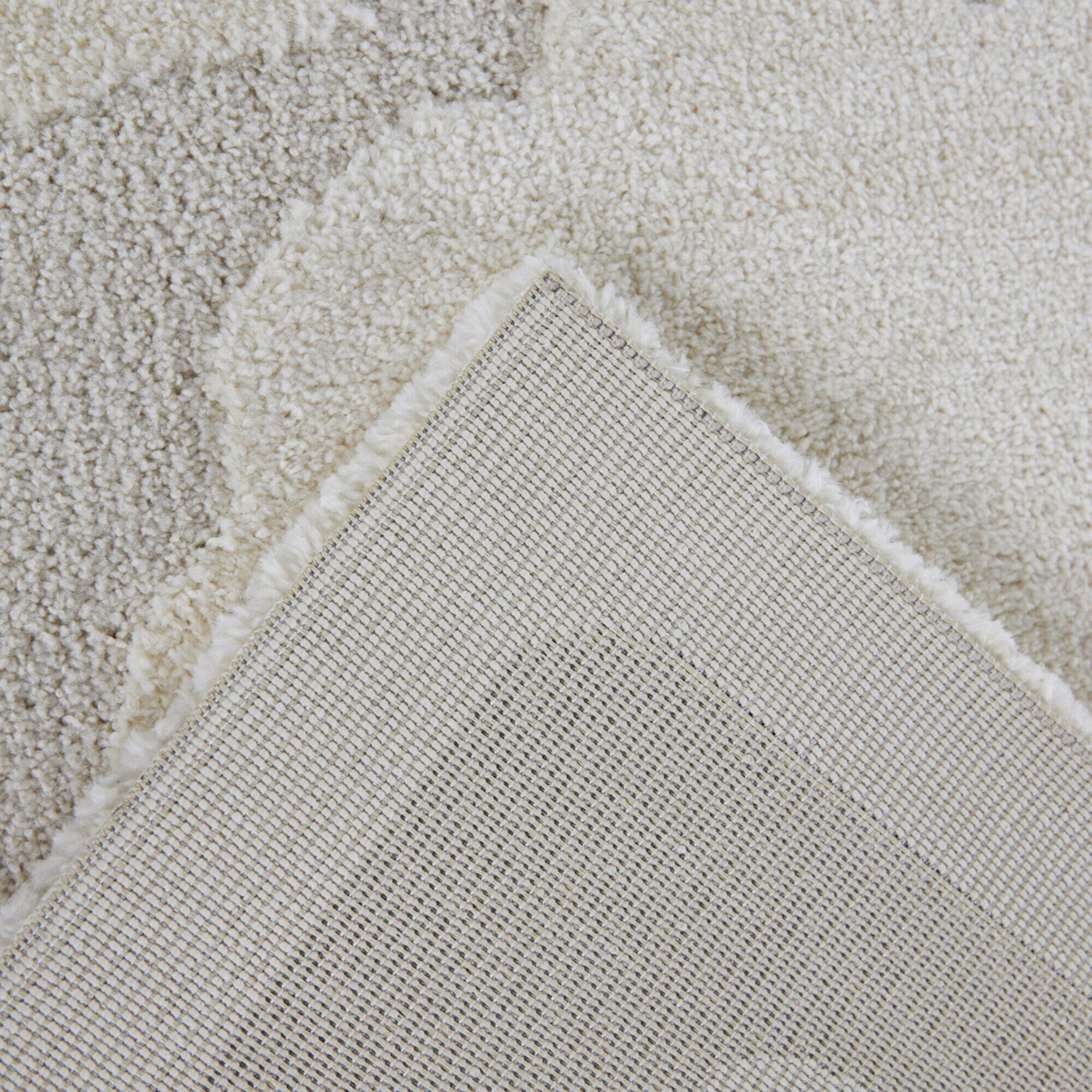 Balta Cumulus Kids Cloud 5' 3" x 7' Area Rug, Cream, large