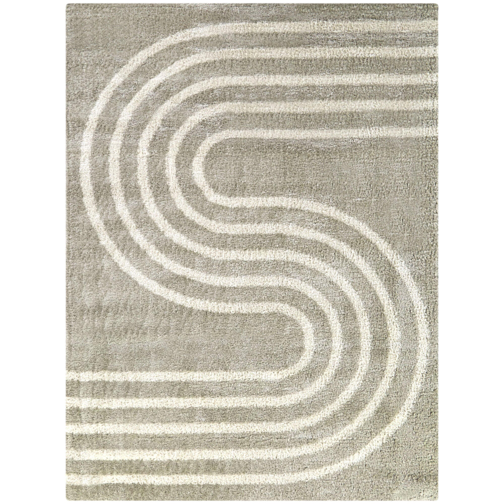 Balta Belfort Modern Stripe 7' 10" x 10' Area Rug, Sage, large