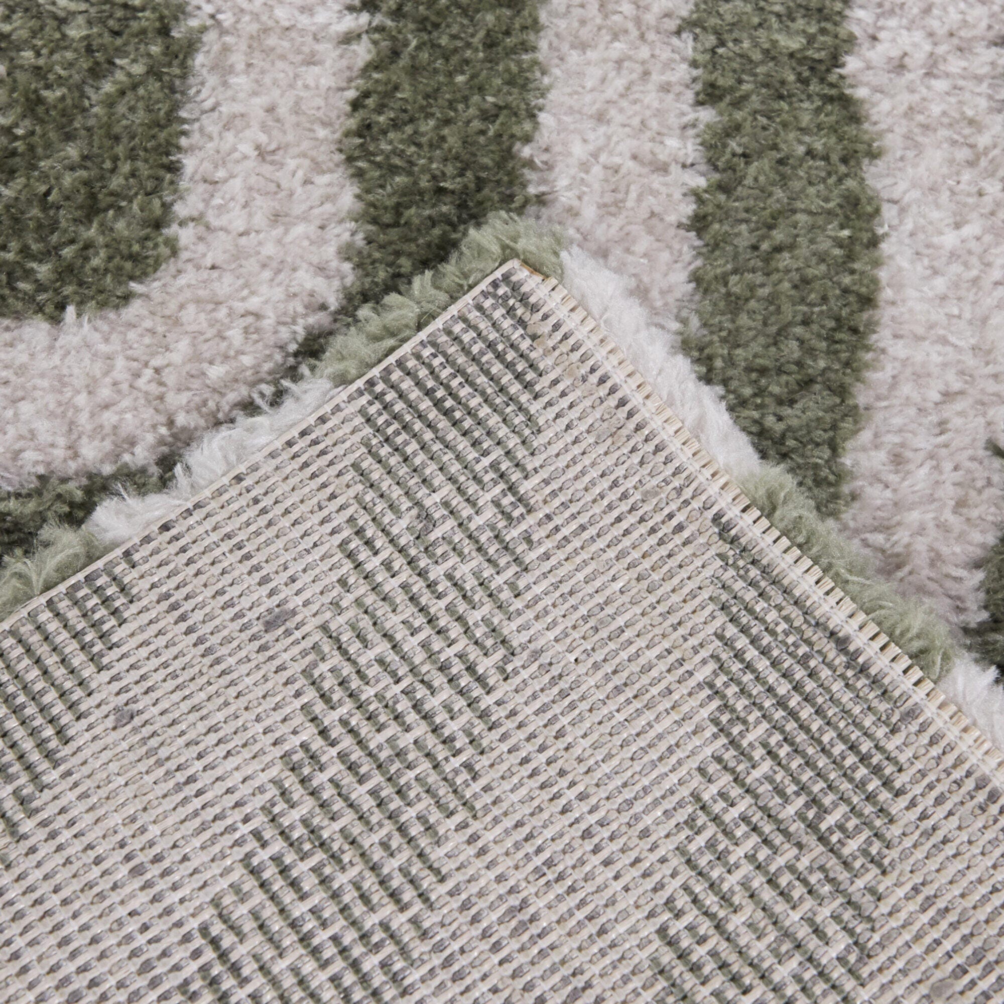 Balta Gerhard Modern Stripe 5' 3" x 7' Area Rug, Green, large