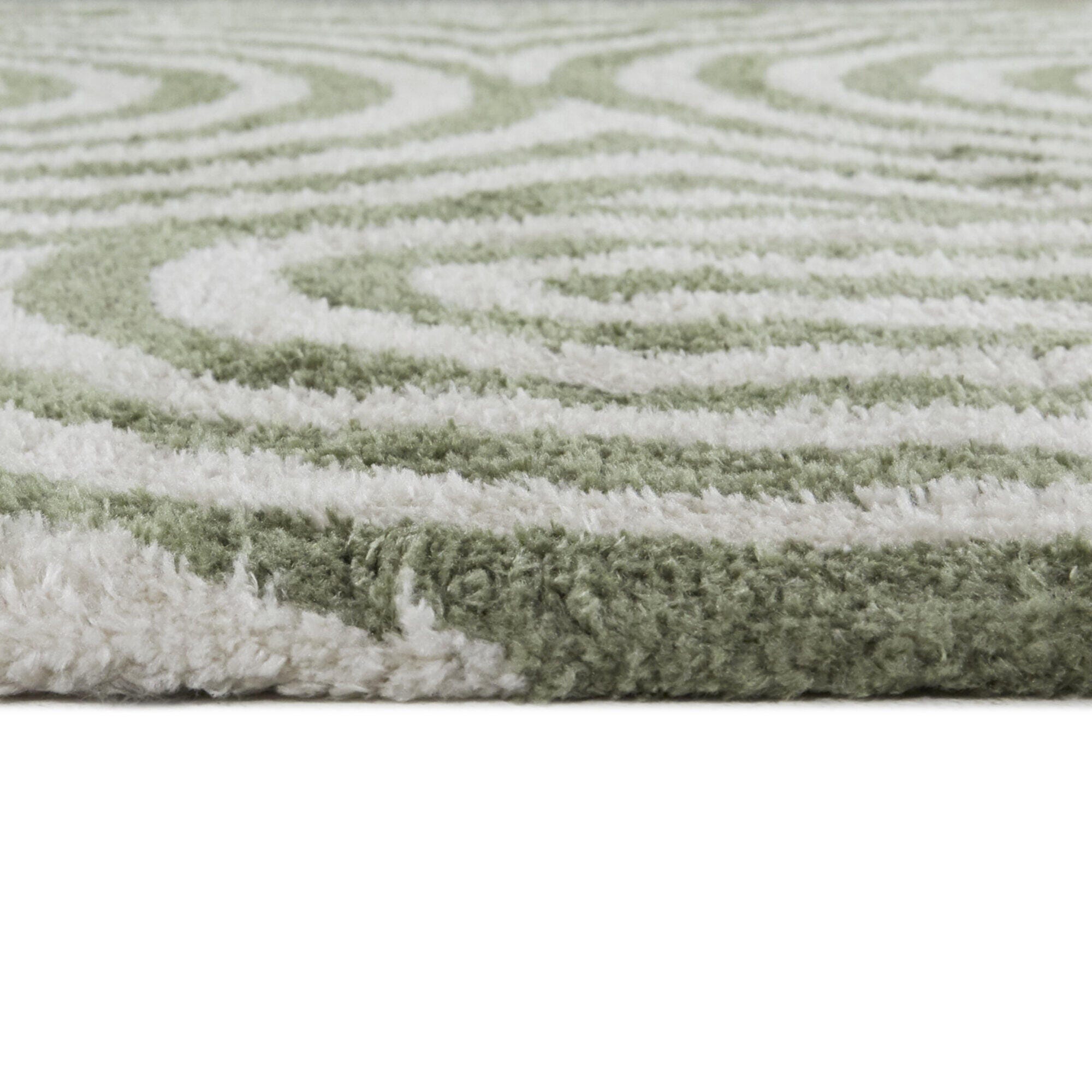Balta Gerhard Modern Stripe 5' 3" x 7' Area Rug, Green, large