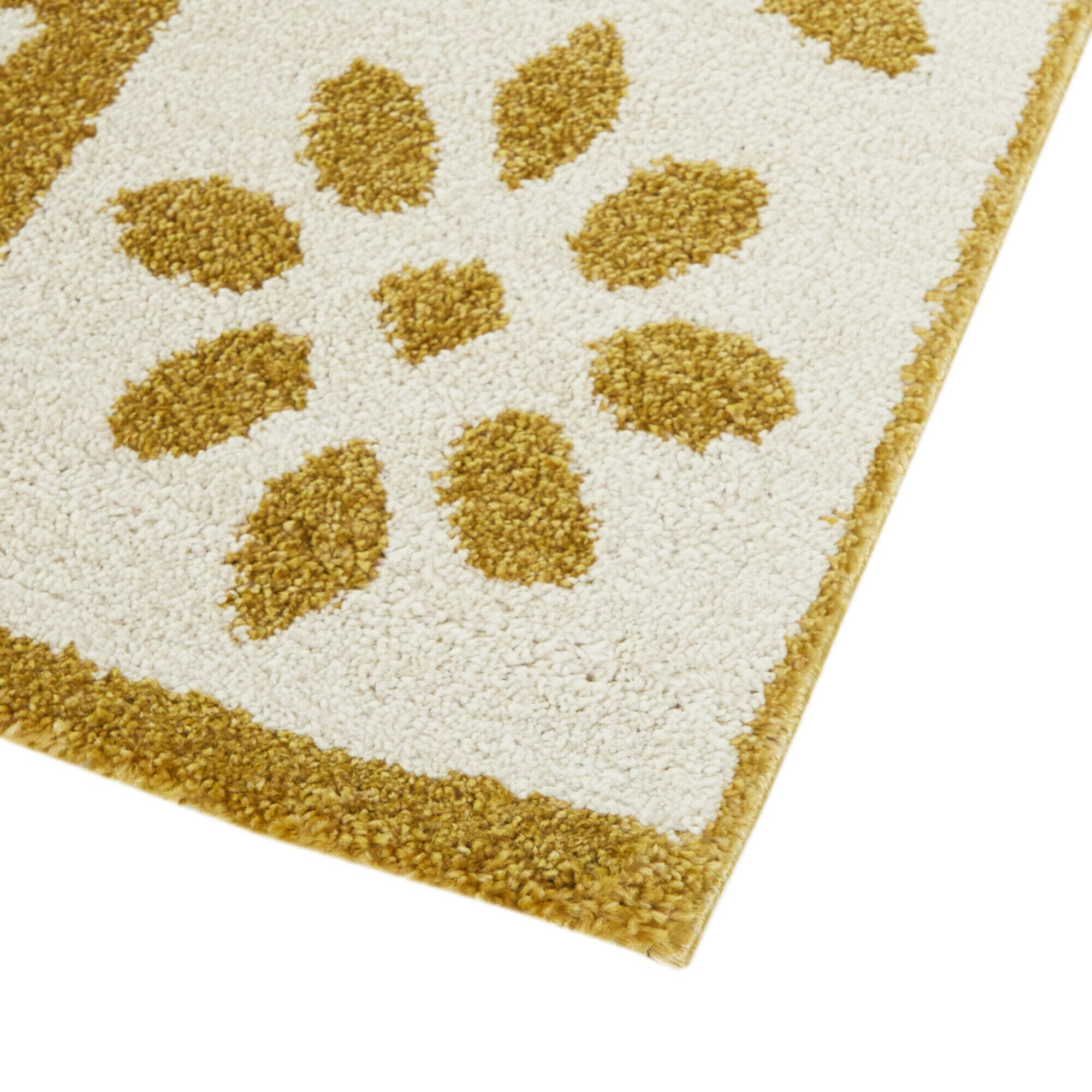 Balta Karol Modern Floral 7' 10" x 10' Area Rug, Gold, large