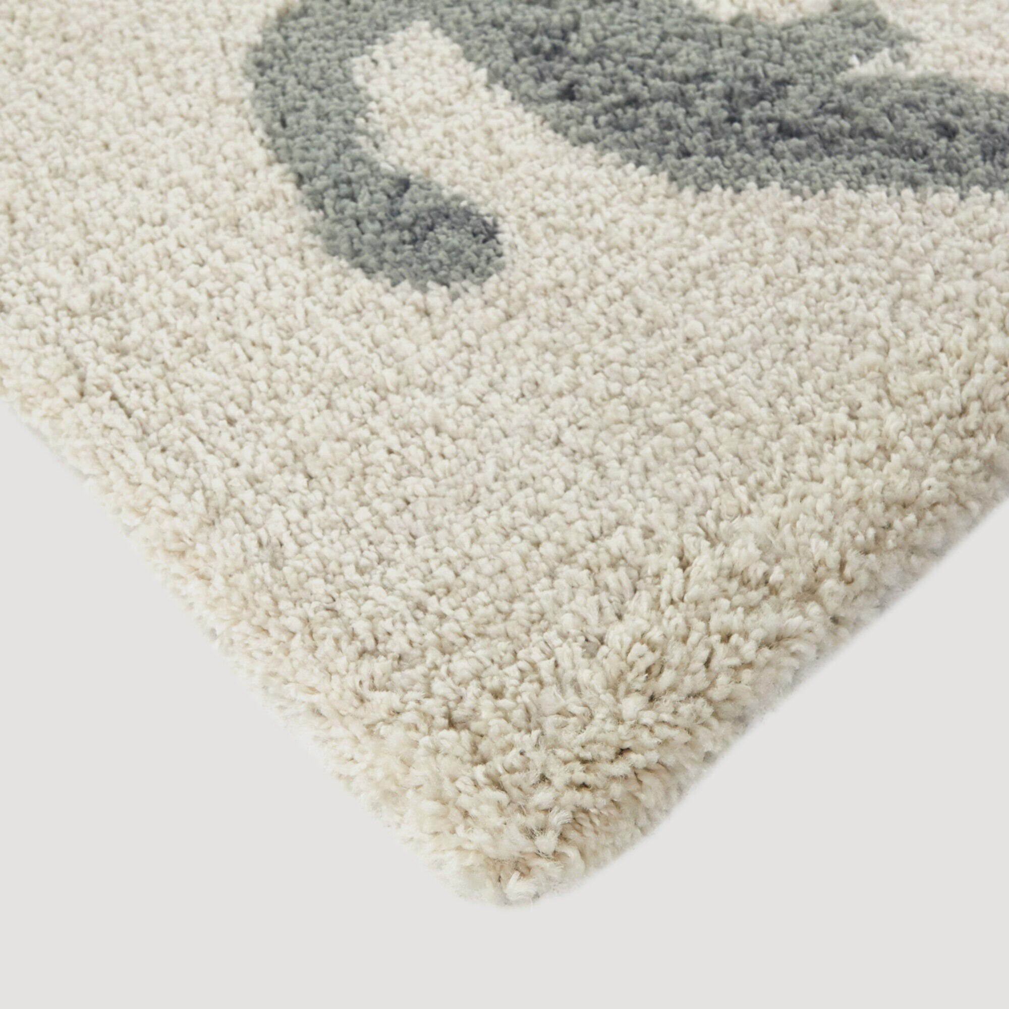 Balta Dinosaur Kids Dino Shag 5' 3" x 7' Area Rug, Cream, large