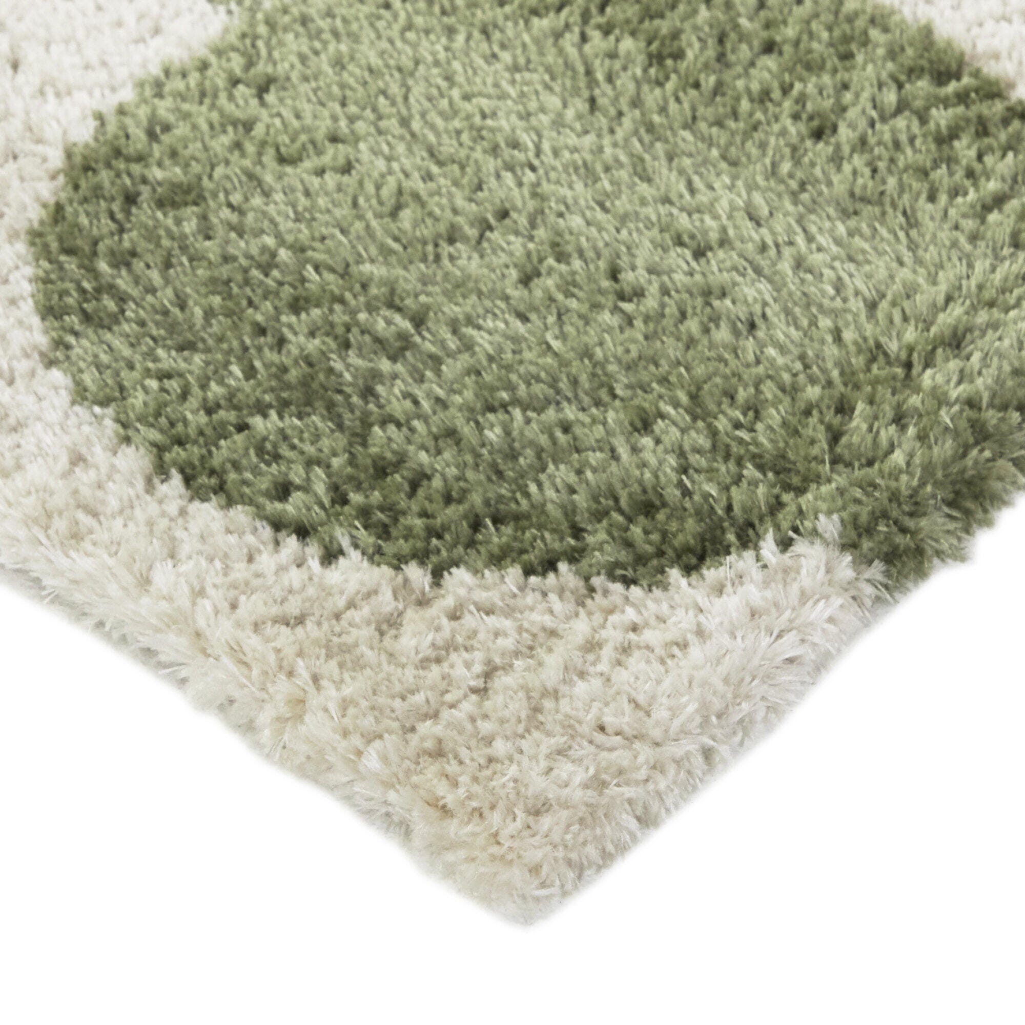 Balta Cesaire Modern Abstract 5' 3" x 7' Area Rug, Green, large