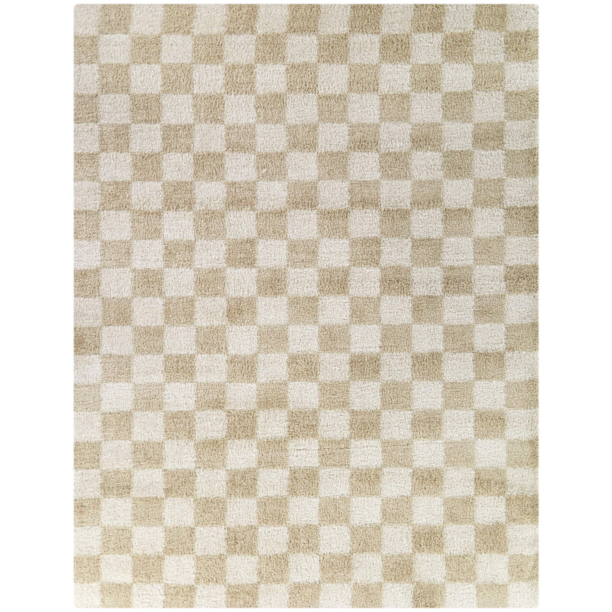 Balta Havill Classic Checkered 7' 10" x 10' Area Rug, Beige, large