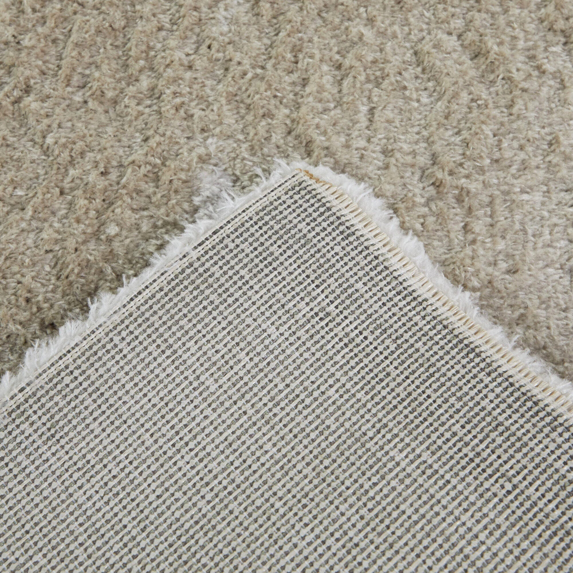 Balta Cesaire Modern Abstract 5' 3" x 7' Area Rug, Beige, large