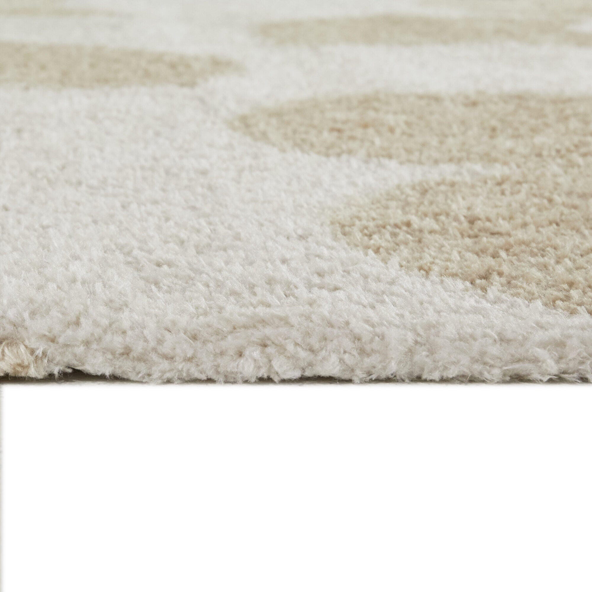 Balta Cesaire Modern Abstract 5' 3" x 7' Area Rug, Beige, large