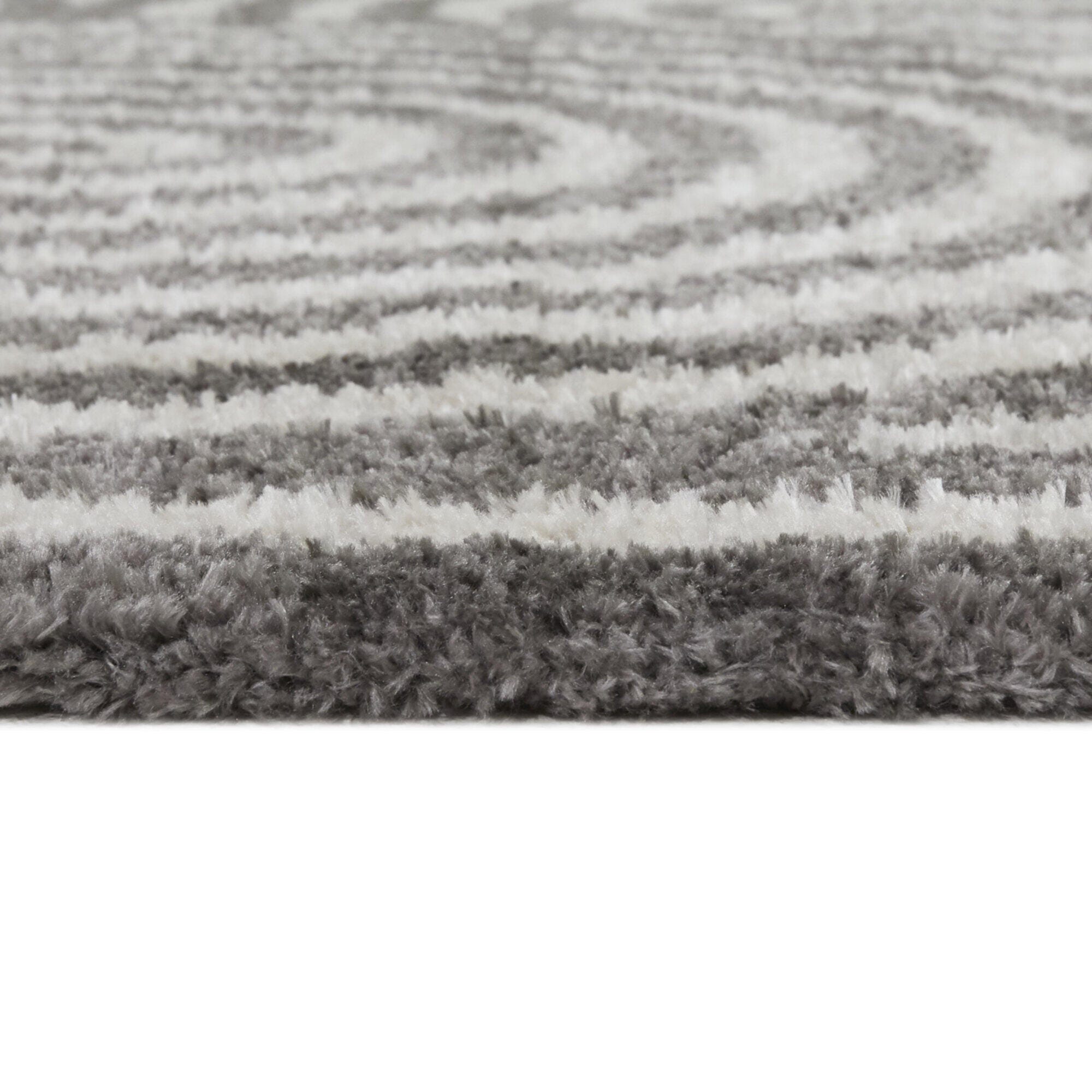 Balta Gerhard Modern Stripe 7' 10" x 10' Area Rug, Charcoal, large