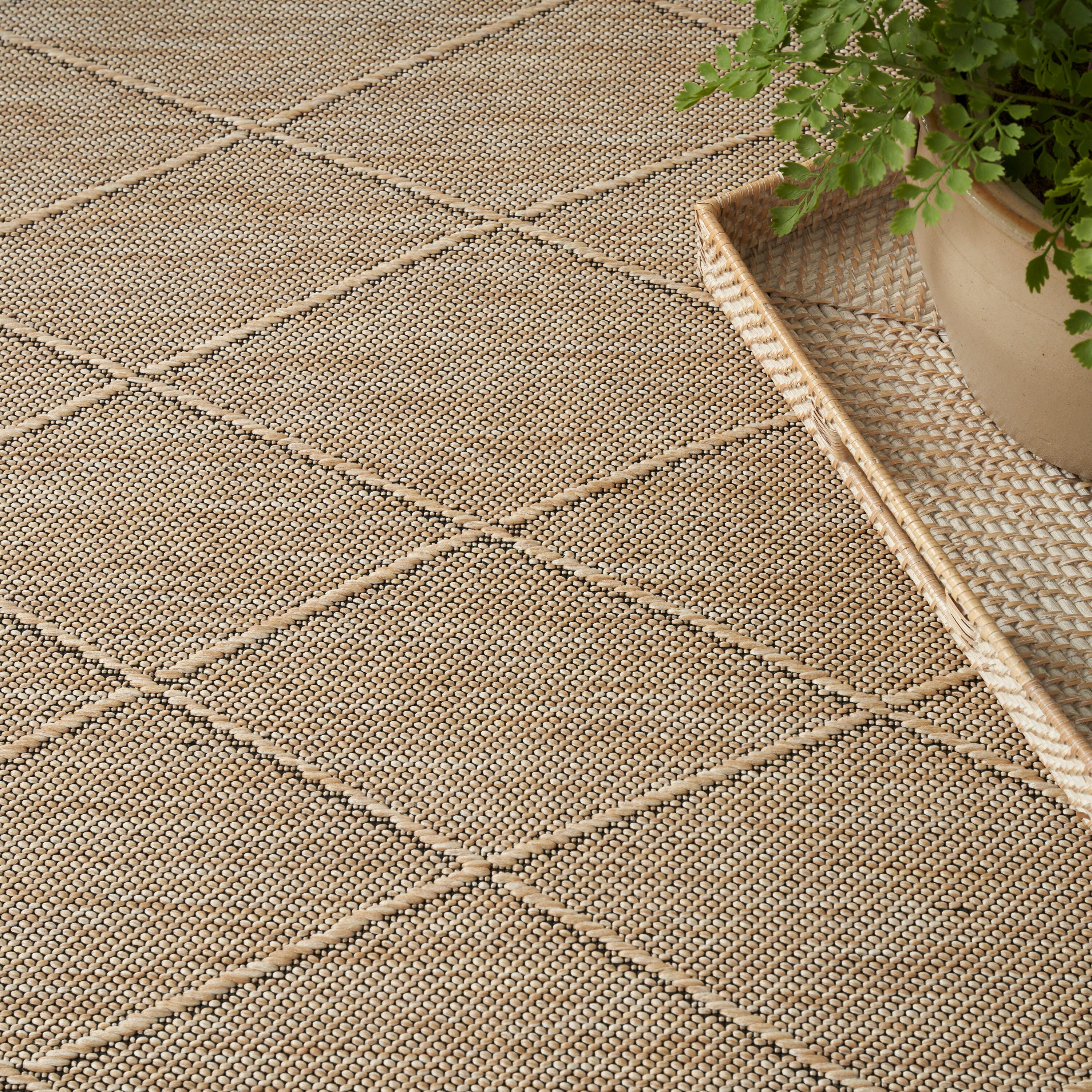 Nourison Home 10' x 14' Area Rug, Natural, large