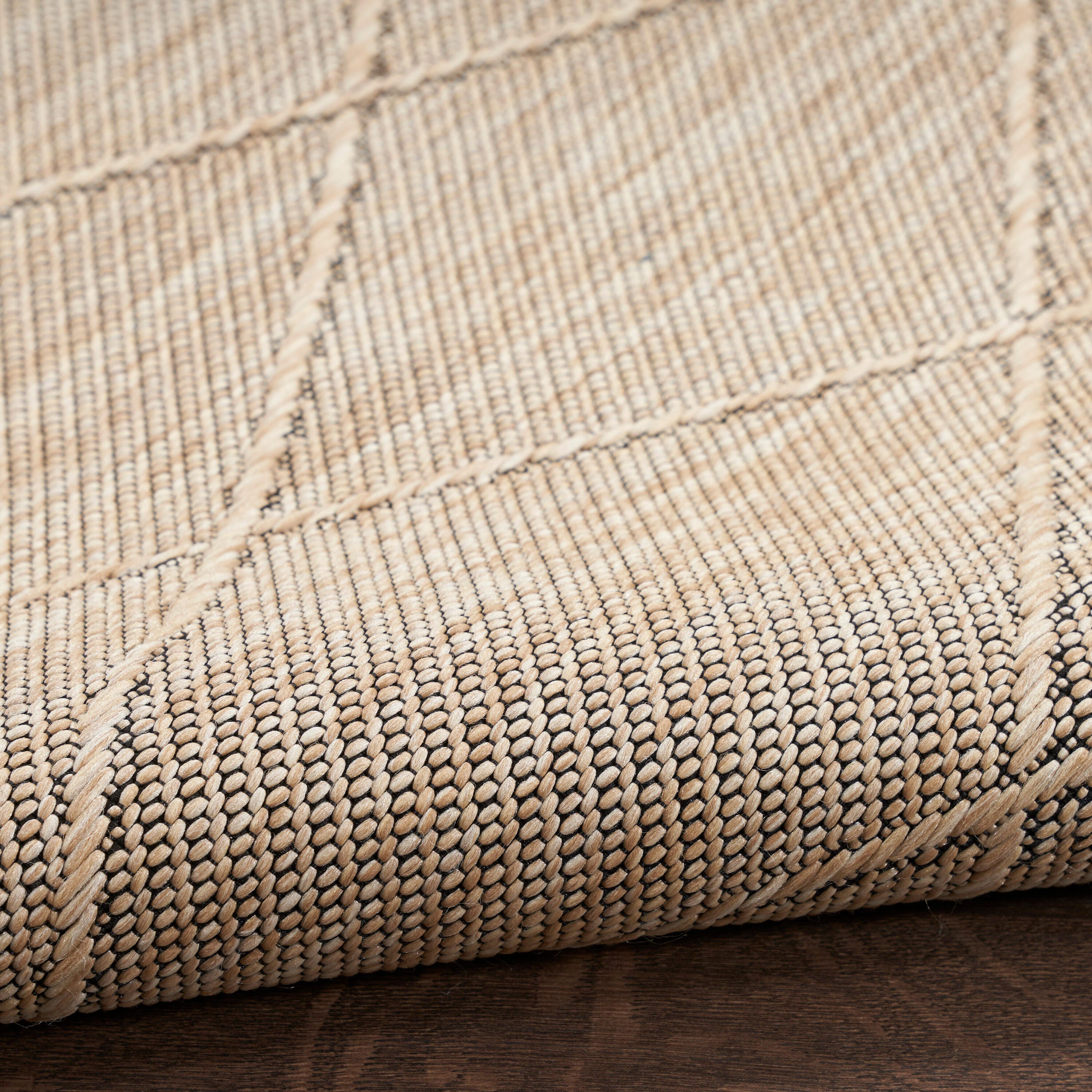 Nourison Home 2'2" x 8' Runner Rug, Natural, large