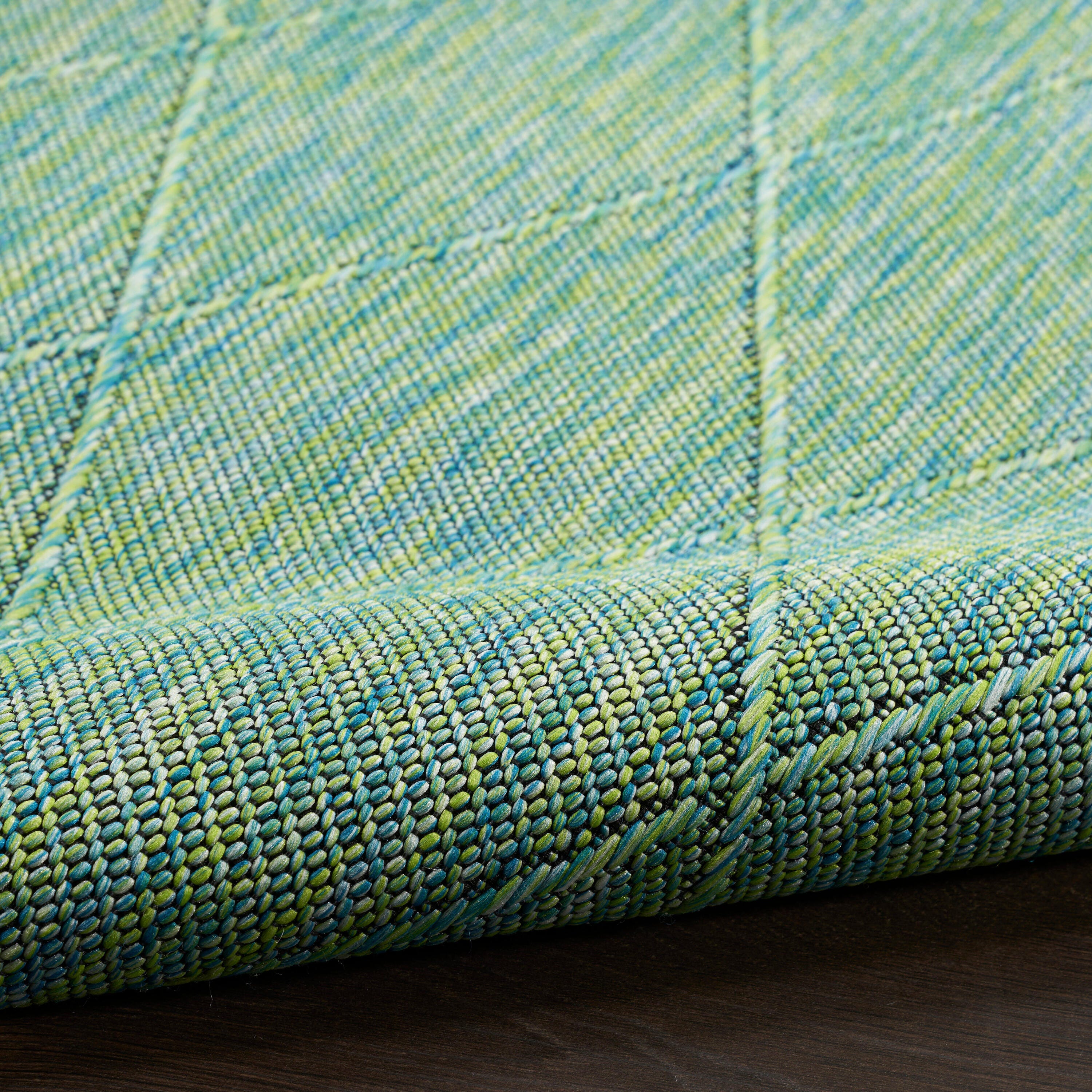 Nourison Home 4' x 6' Accent Rug, Blue/Green, large