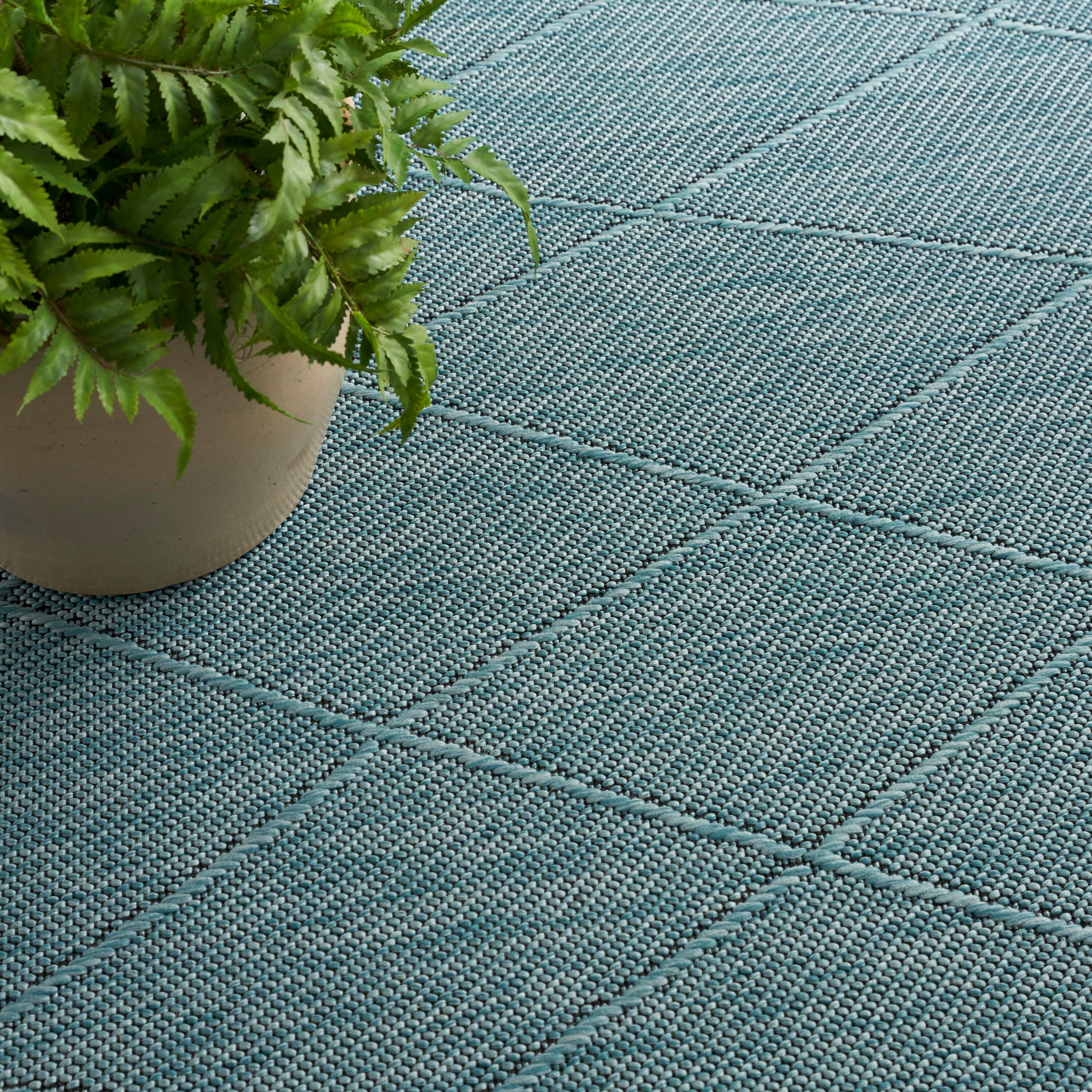 Nourison Home 7' x 10' Area Rug, Aqua, large