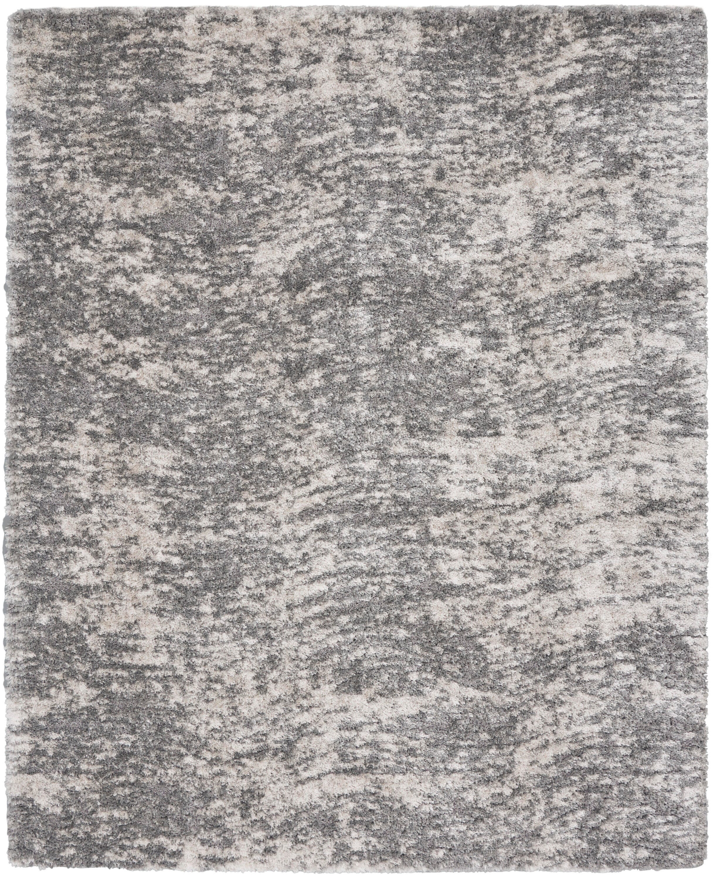 Nourison Home Mixed Dreamy Shag Rug, Charcoal Gray, large