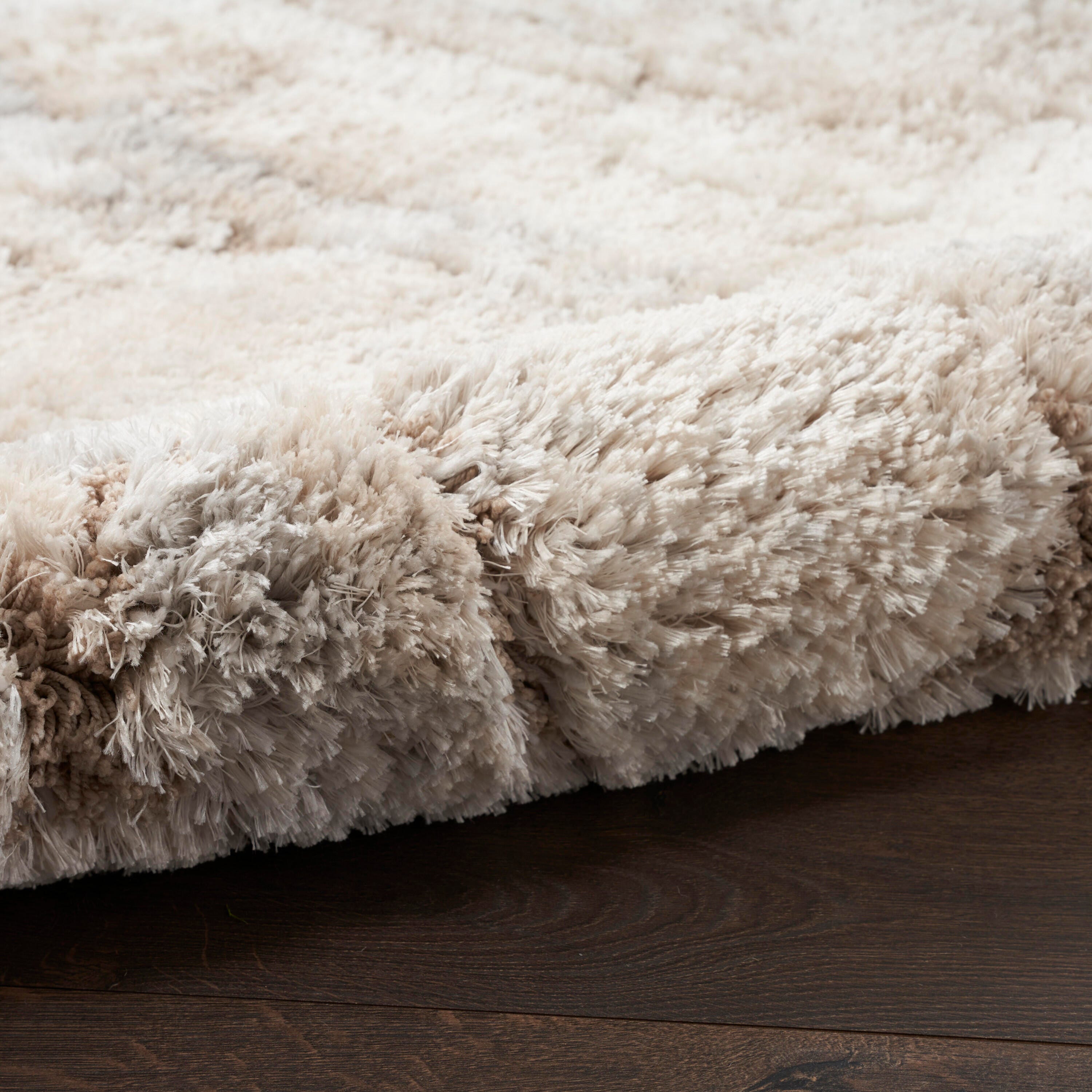 Nourison Home Dreamy Shag Rug, Ivory Beige, large