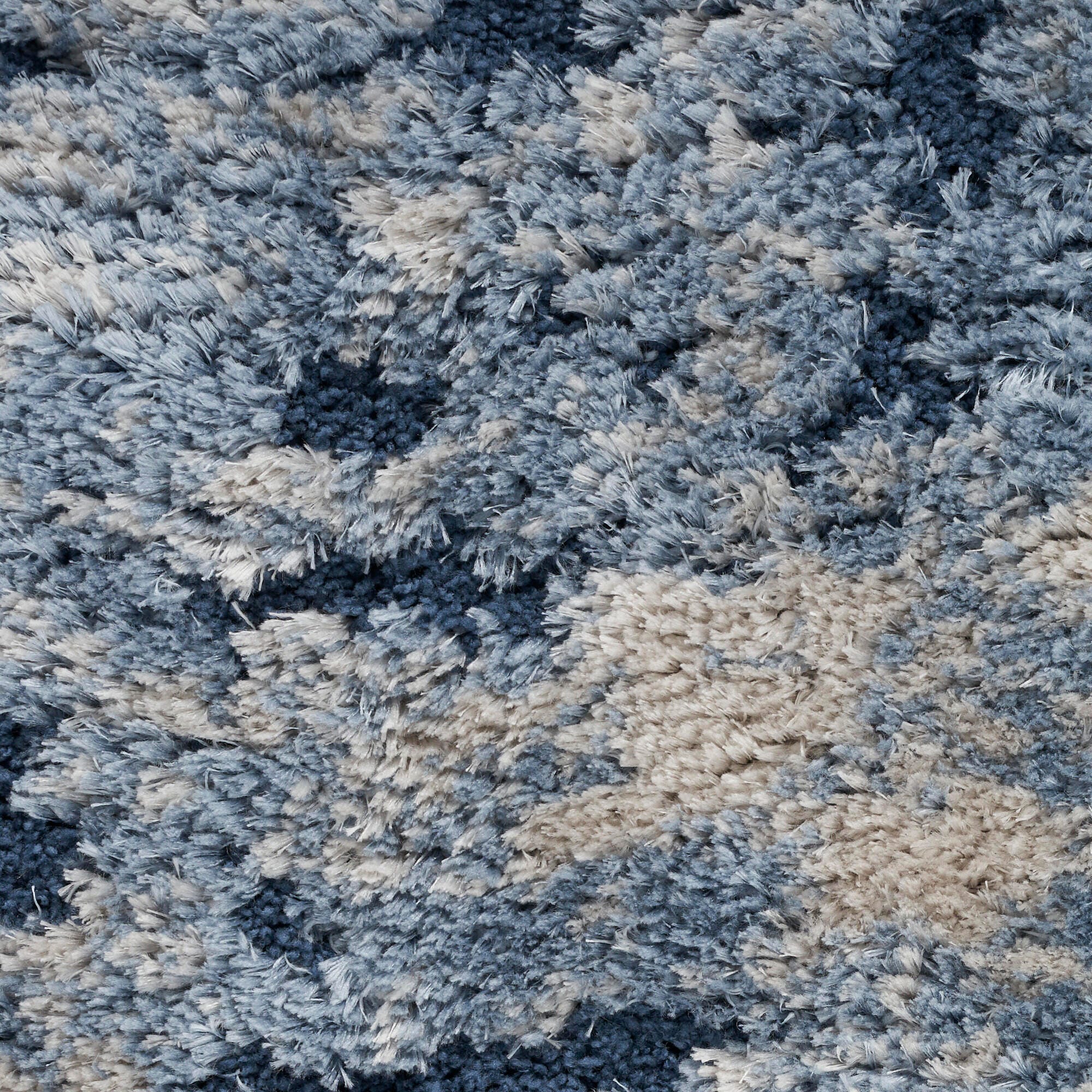 Nourison Home Waves Dreamy Shag Rug, Light Blue, large