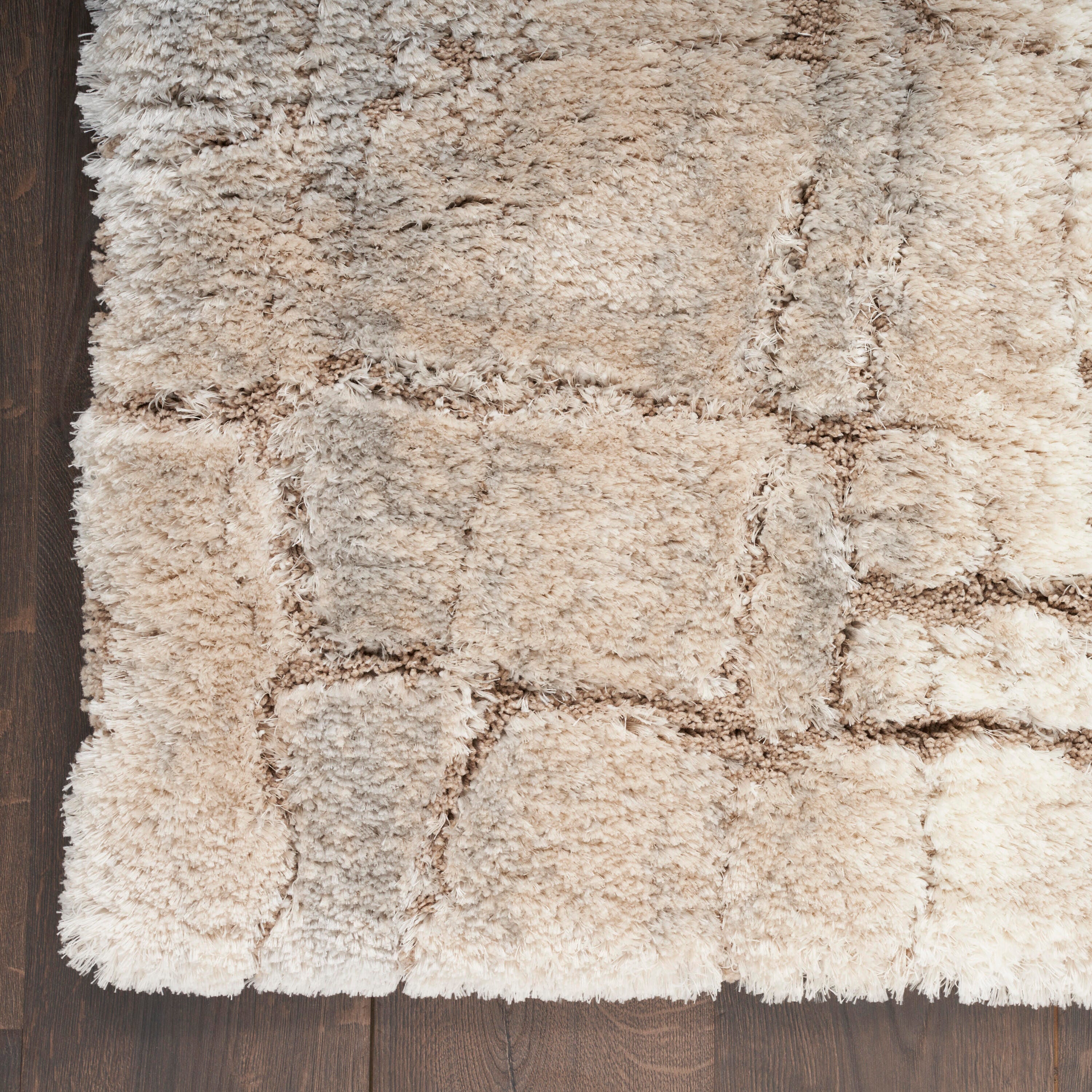 Nourison Home Dreamy Shag Rug, Ivory Beige, large