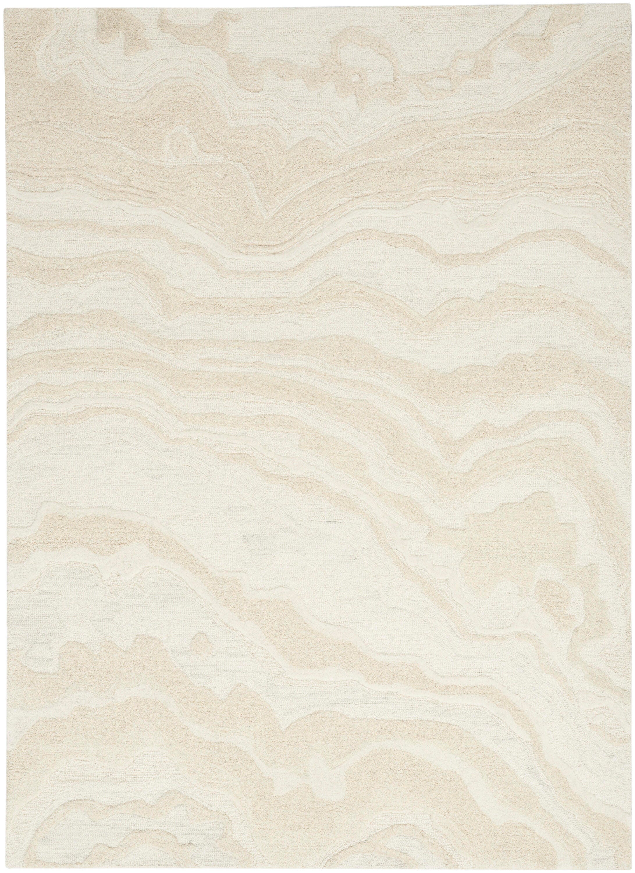 Nourison Home Graceful Area Rug 4' x 6', Ivory, large