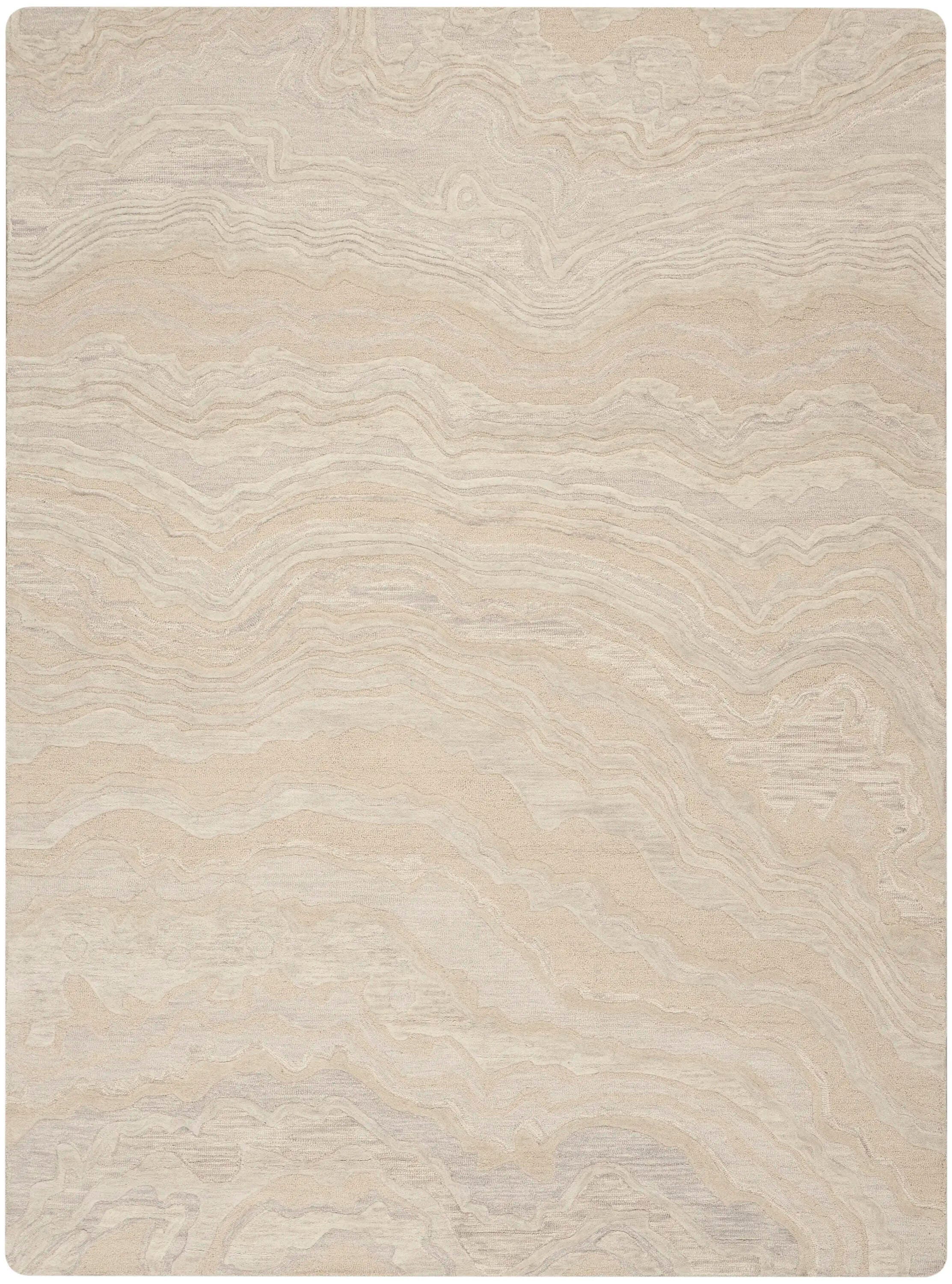 Nourison Home Graceful Area Rug 8' x 10', Beige, large