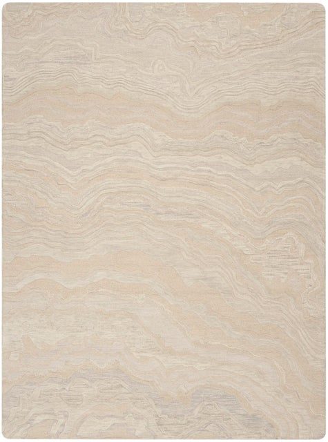 Nourison Home Graceful Area Rug 7'9" x 9'9", Beige