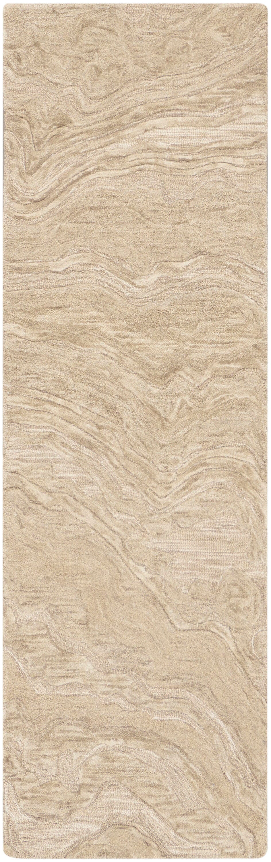 Nourison Home Graceful Area Rug 2' x 8', Taupe, large