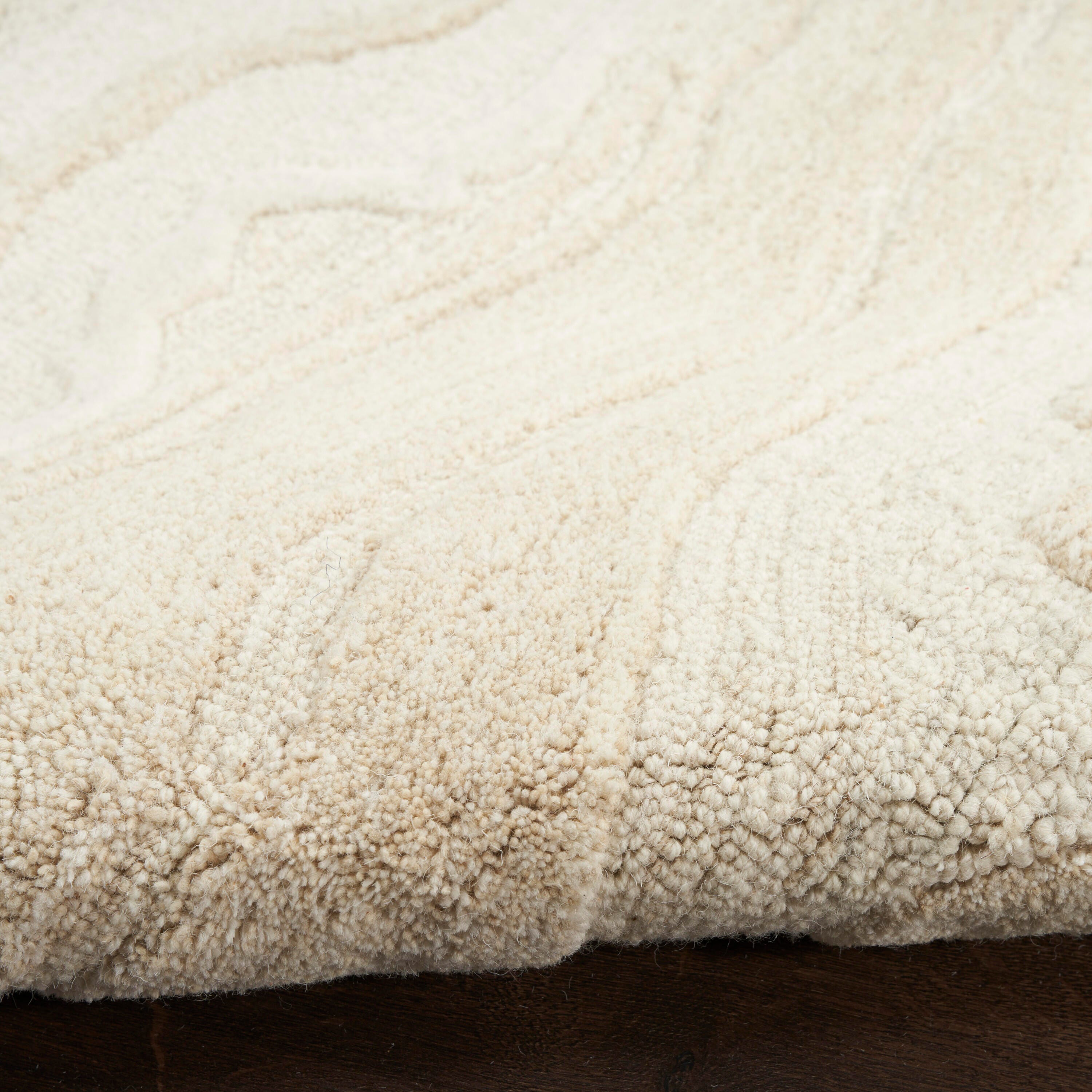Nourison Home Graceful Area Rug 5' x 7', Ivory, large