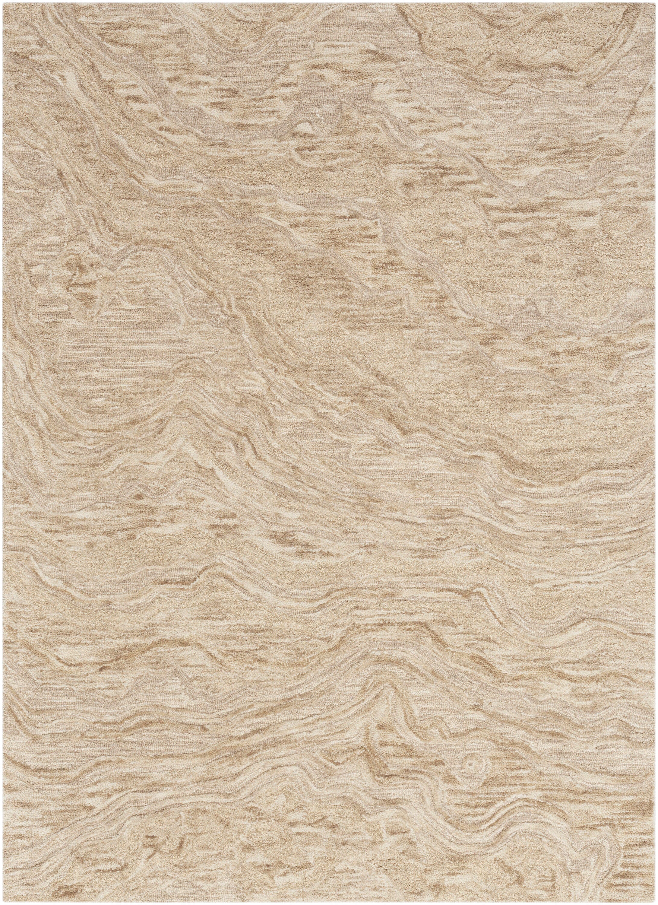 Nourison Home Graceful Area Rug 4' x 6', Taupe, large