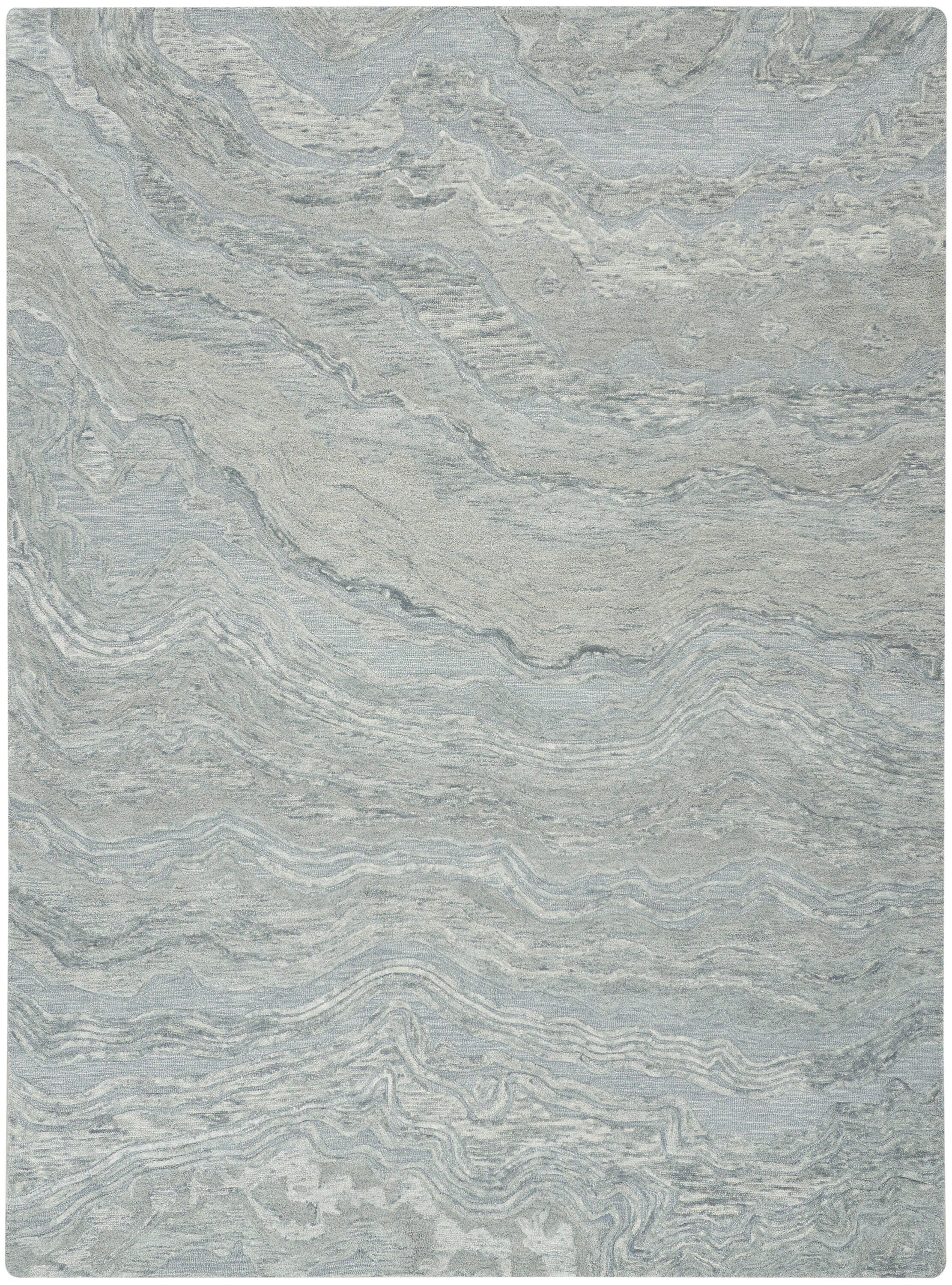 Nourison Home Graceful Area Rug 9' x 12', Blue, large
