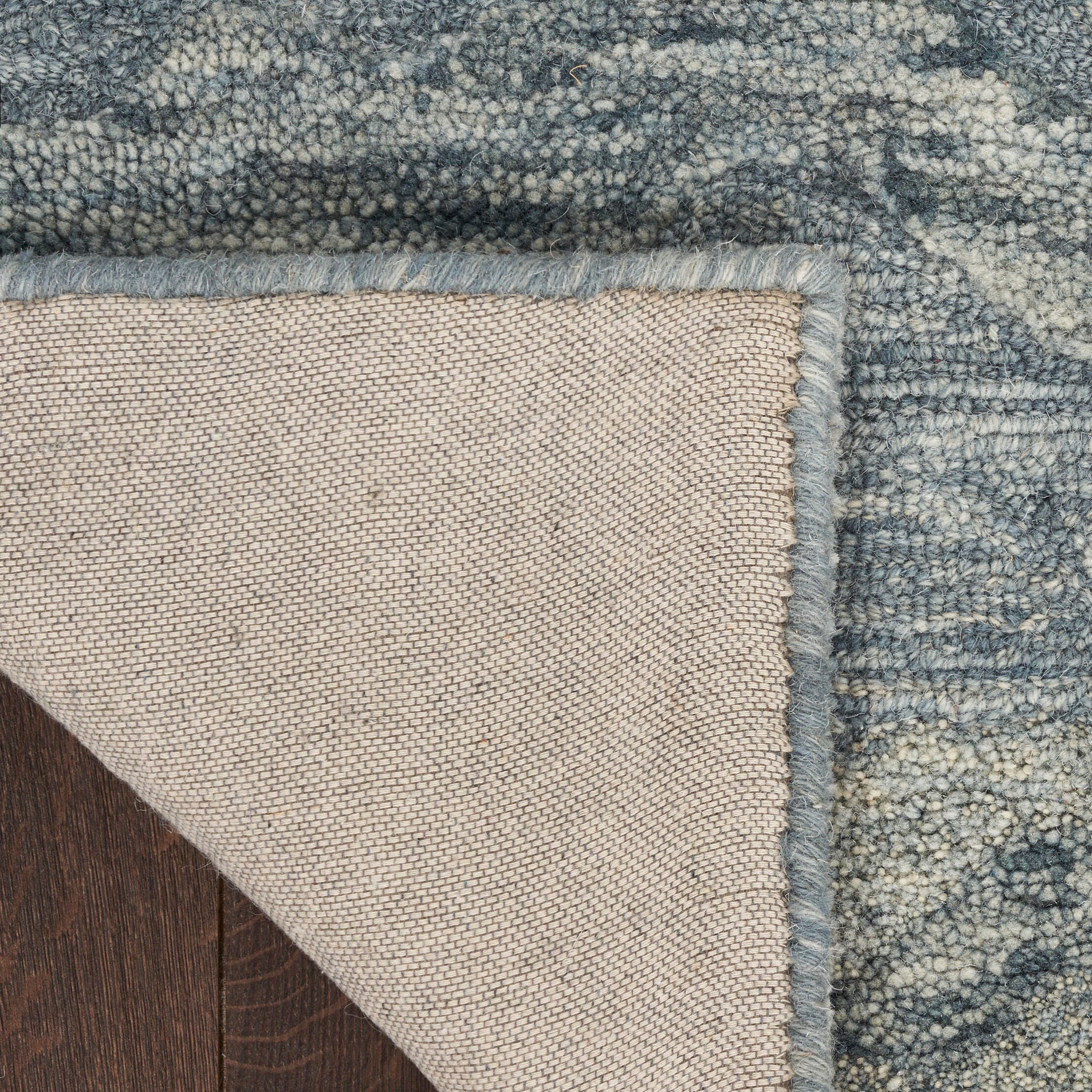 Nourison Home Graceful Area Rug 9' x 12', Blue, large