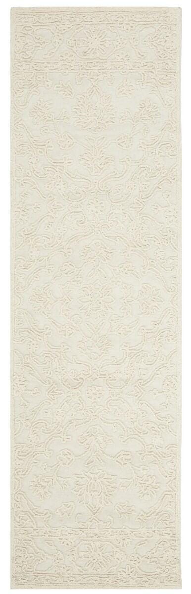 Safavieh Martha Stewart Collection Shag 2'x 8' Runner Rug, Ivory, large