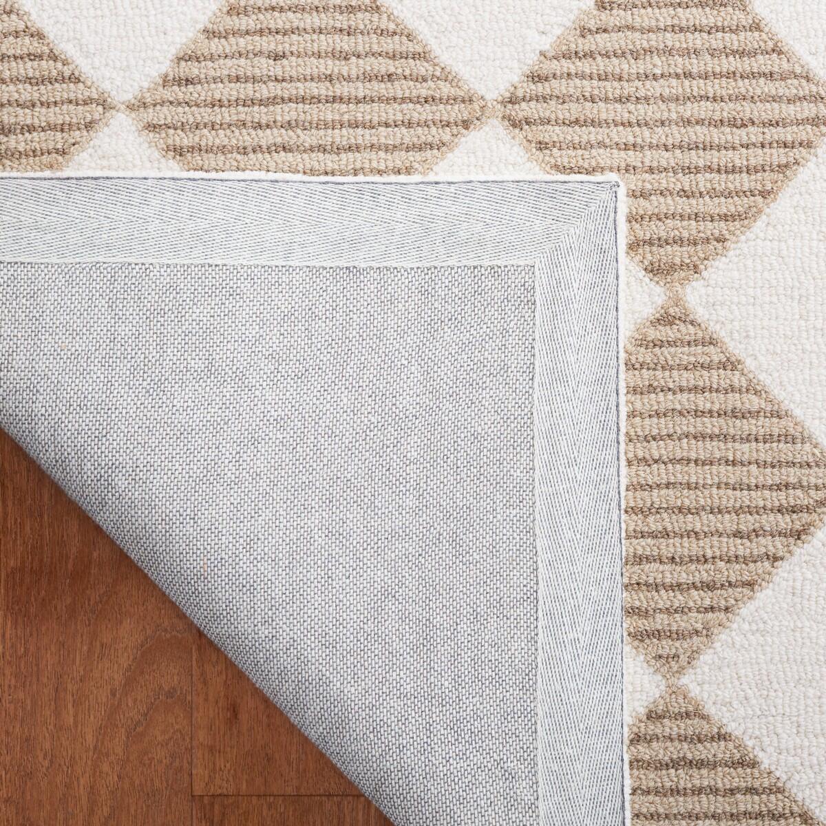 Safavieh Martha Stewart Collection Geometric  8' x 10' Area Rug, Natural/Beige, large